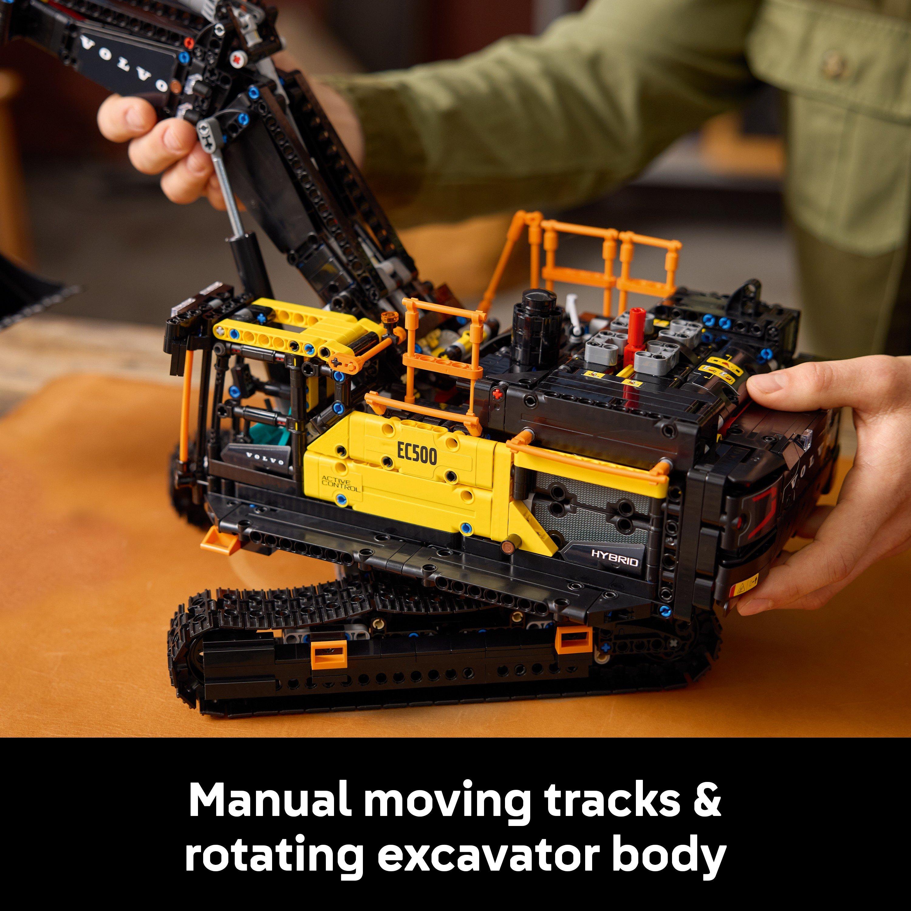 Volvo EC500 - LEGO - LEGO® Technic 42215 Volvo EC500 Hybrid Excavator Set Gift for Adults - 7