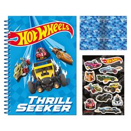 Hot Wheels Kids' Heavyweight Notebook & Sticker