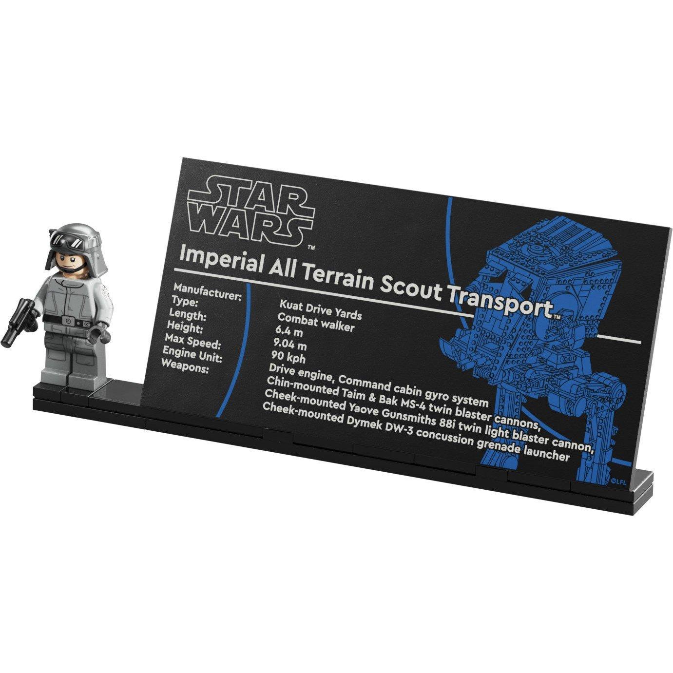 TBC - LEGO - LEGO® Star Wars™ 75417 AT-ST™ Walker Building Set for Adults - 13