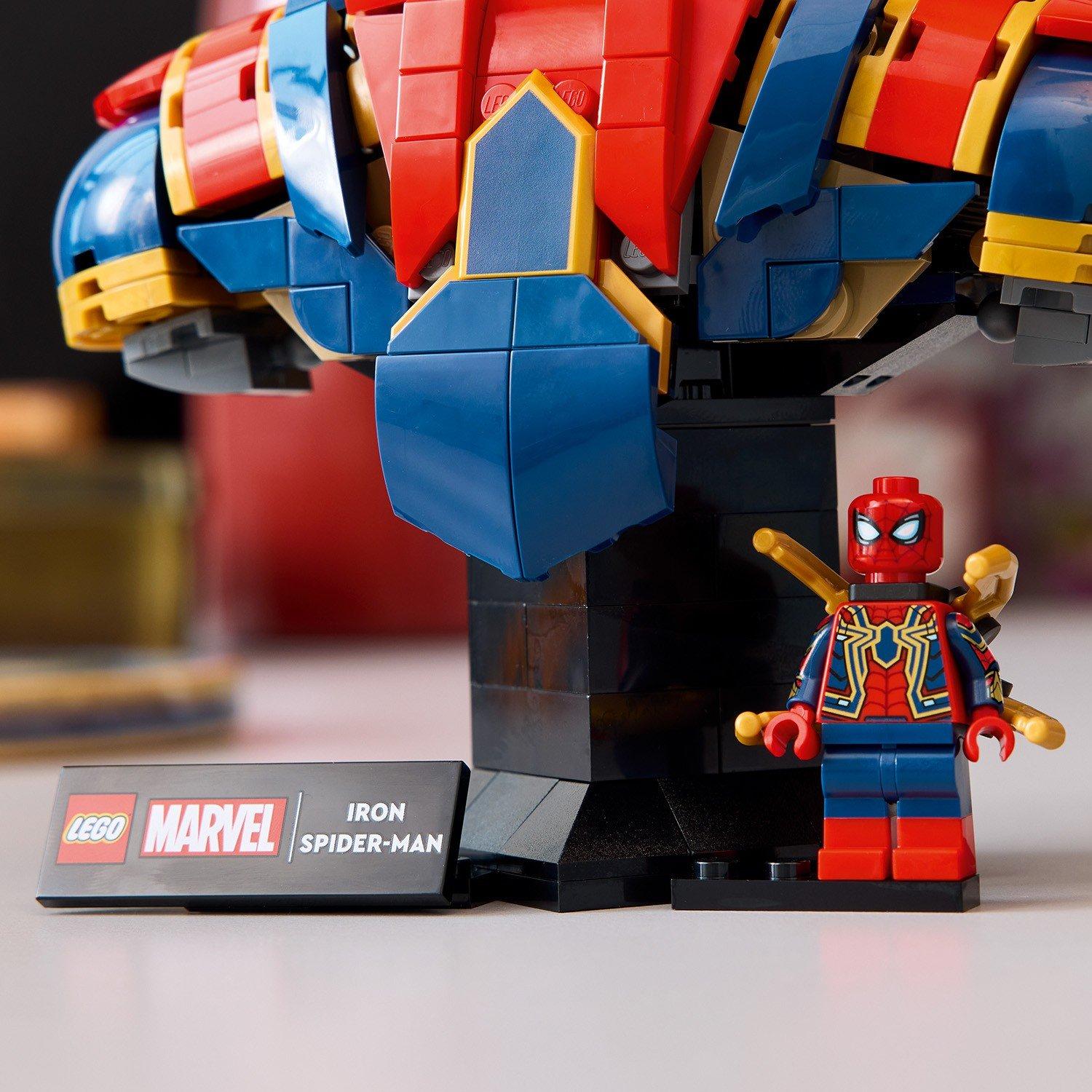 Spiderman Bust - LEGO - LEGO® Marvel 76326 Iron Spider-Man Bust Collectible Adult Building Set - 12
