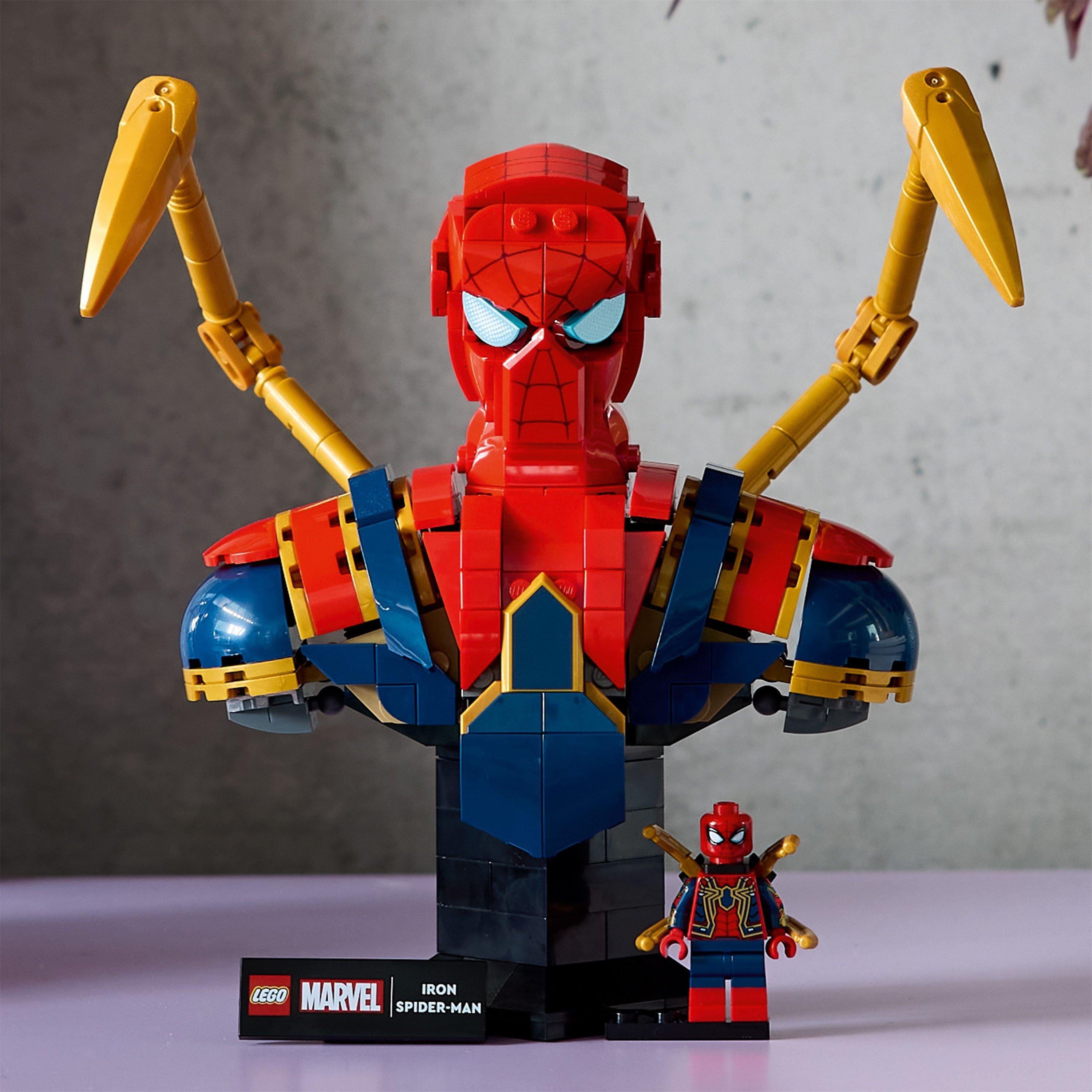 LEGO LEGO® Marvel 76326 Iron Spider-Man Bust Collectible Adult