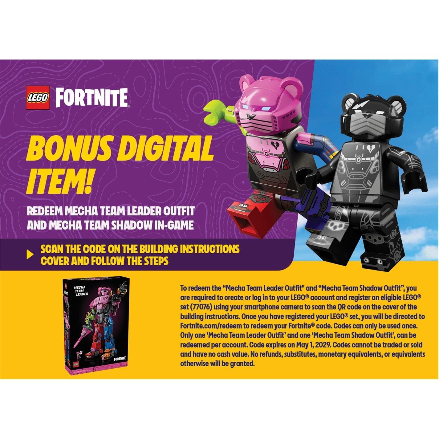 Mecha - LEGO - LEGO® Fortnite® 77078 Mecha Team Leader Building Set for Adults - 2