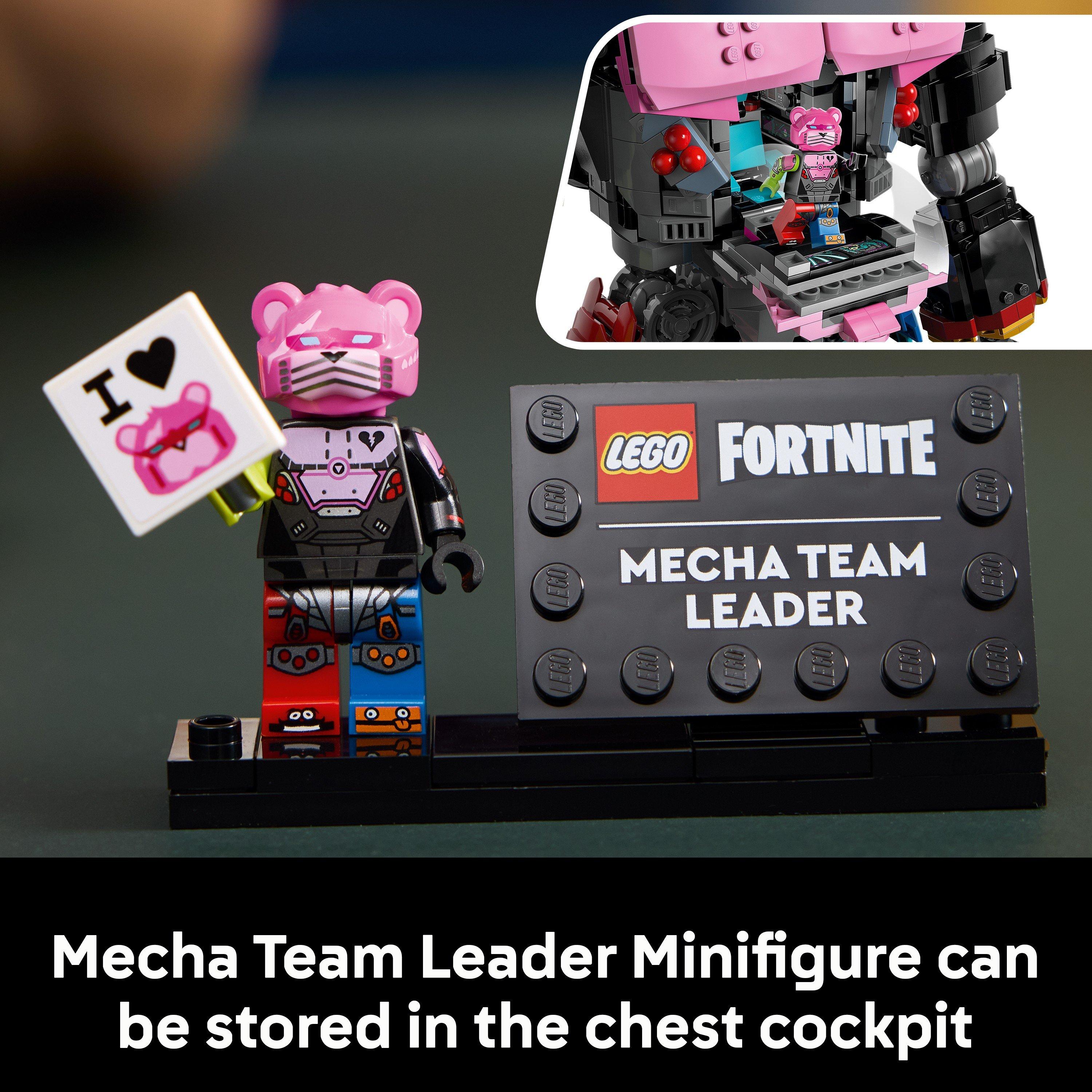 Mecha - LEGO - LEGO® Fortnite® 77078 Mecha Team Leader Building Set for Adults - 6