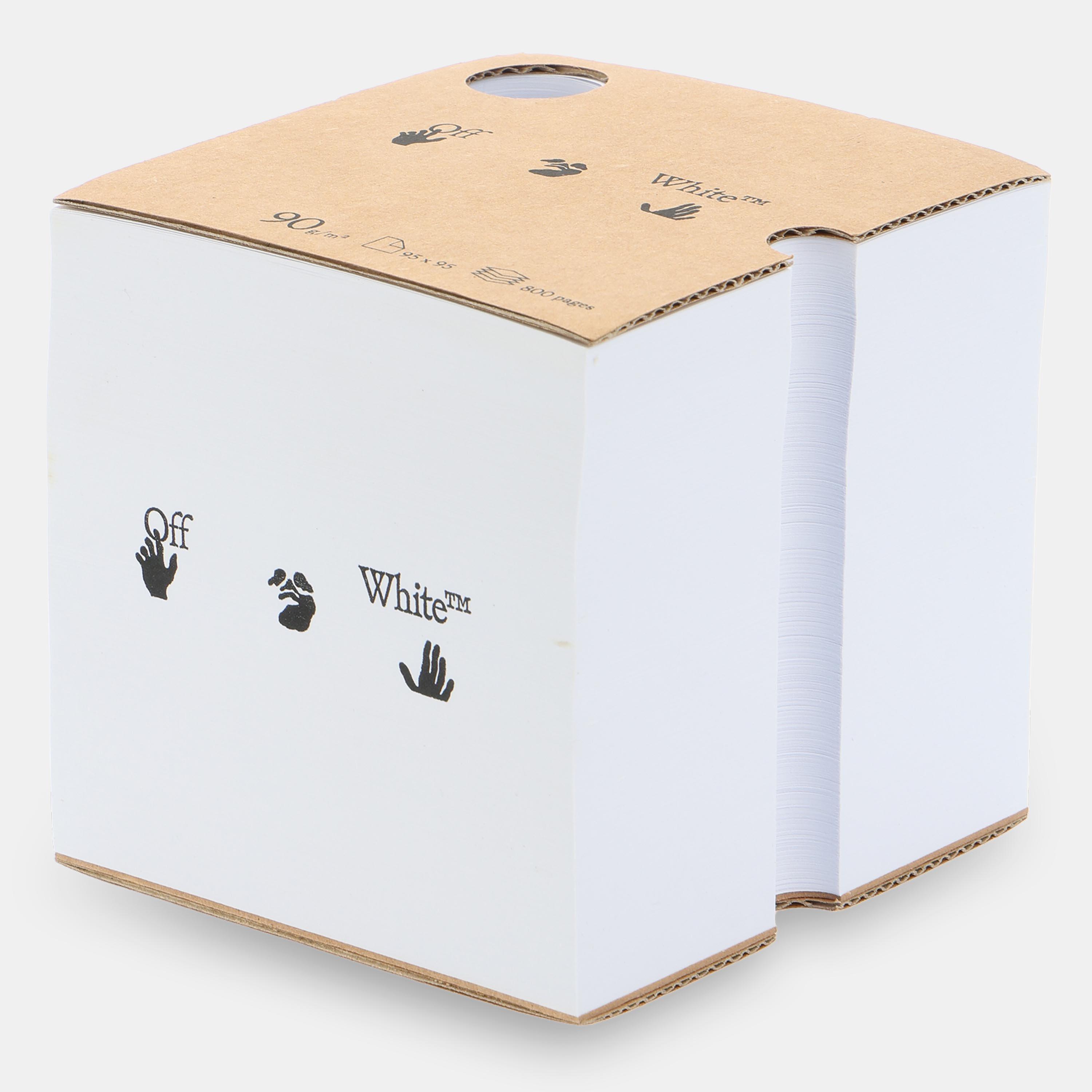 Kraft Brown - Off White - Off Note Cube 99 - 2