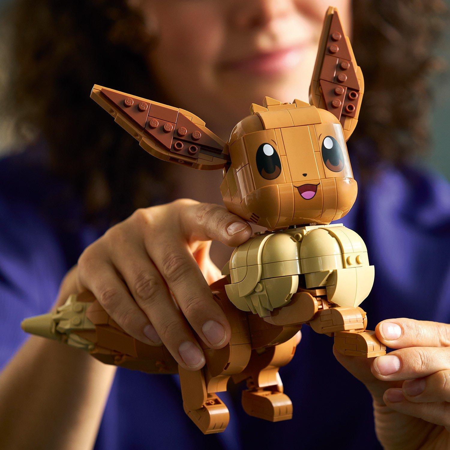 Eevee - LEGO - Pokemon Eevee Figure Building Set for Adults 72151 - 11