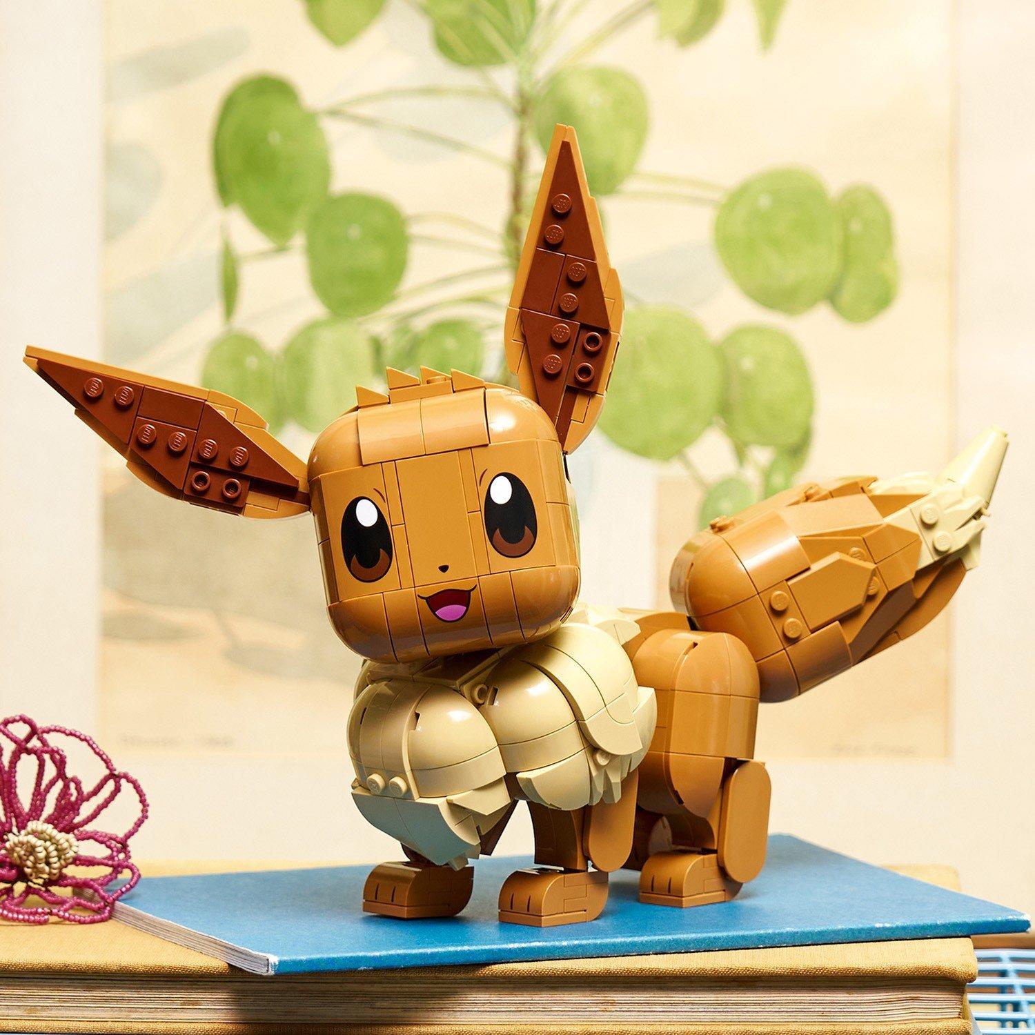 Eevee - LEGO - Pokemon Eevee Figure Building Set for Adults 72151 - 12