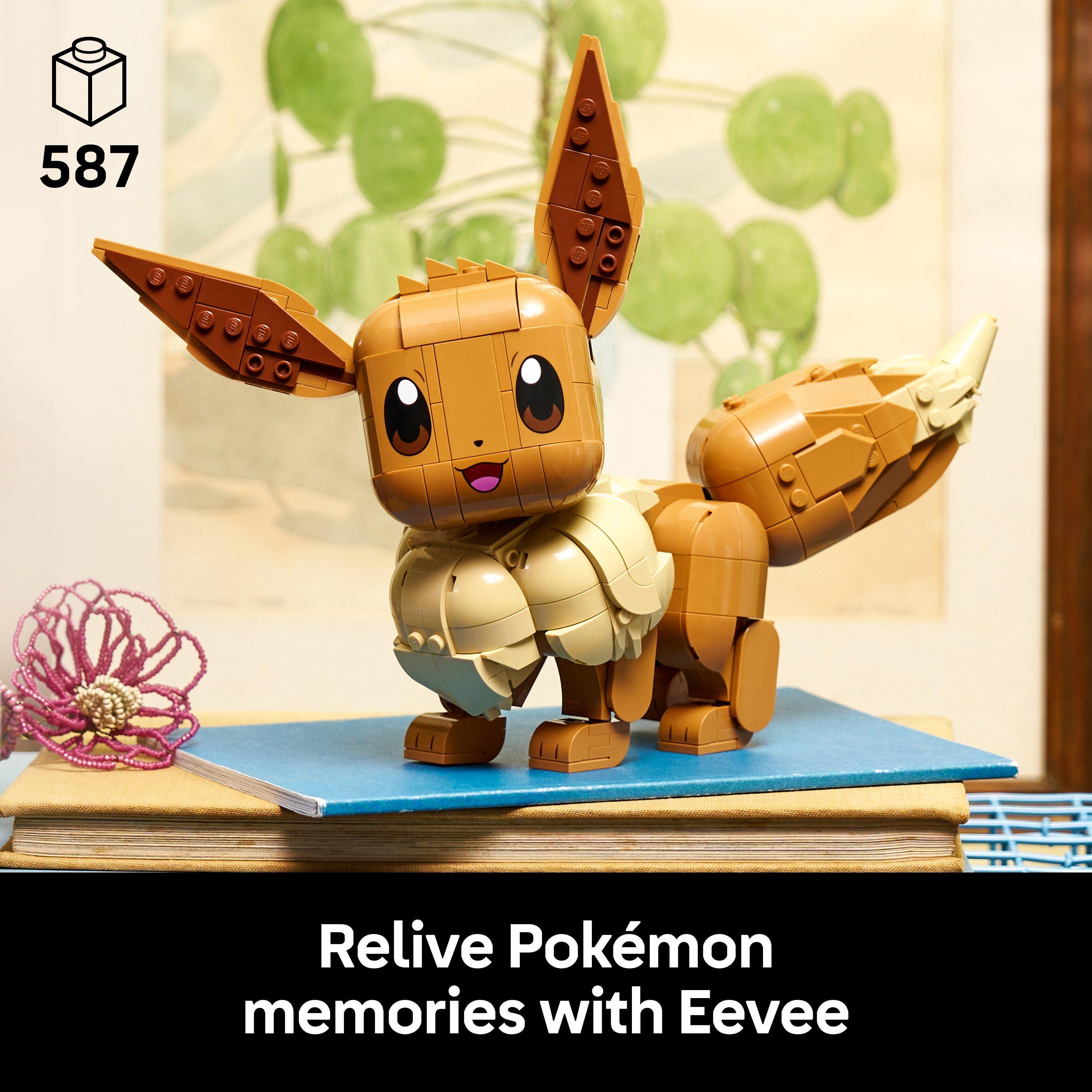 Eevee - LEGO - Pokemon Eevee Figure Building Set for Adults 72151 - 3