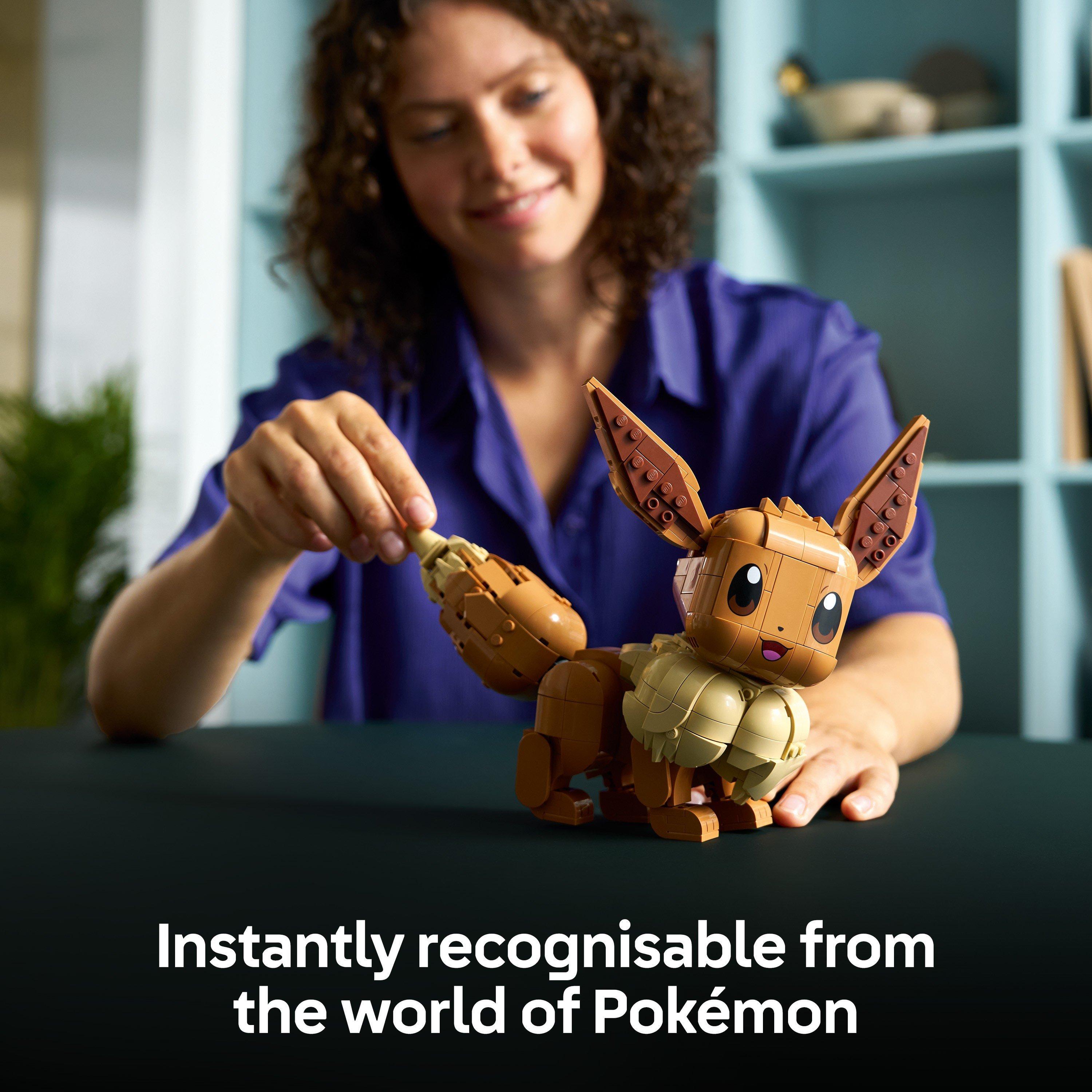 Eevee - LEGO - Pokemon Eevee Figure Building Set for Adults 72151 - 4