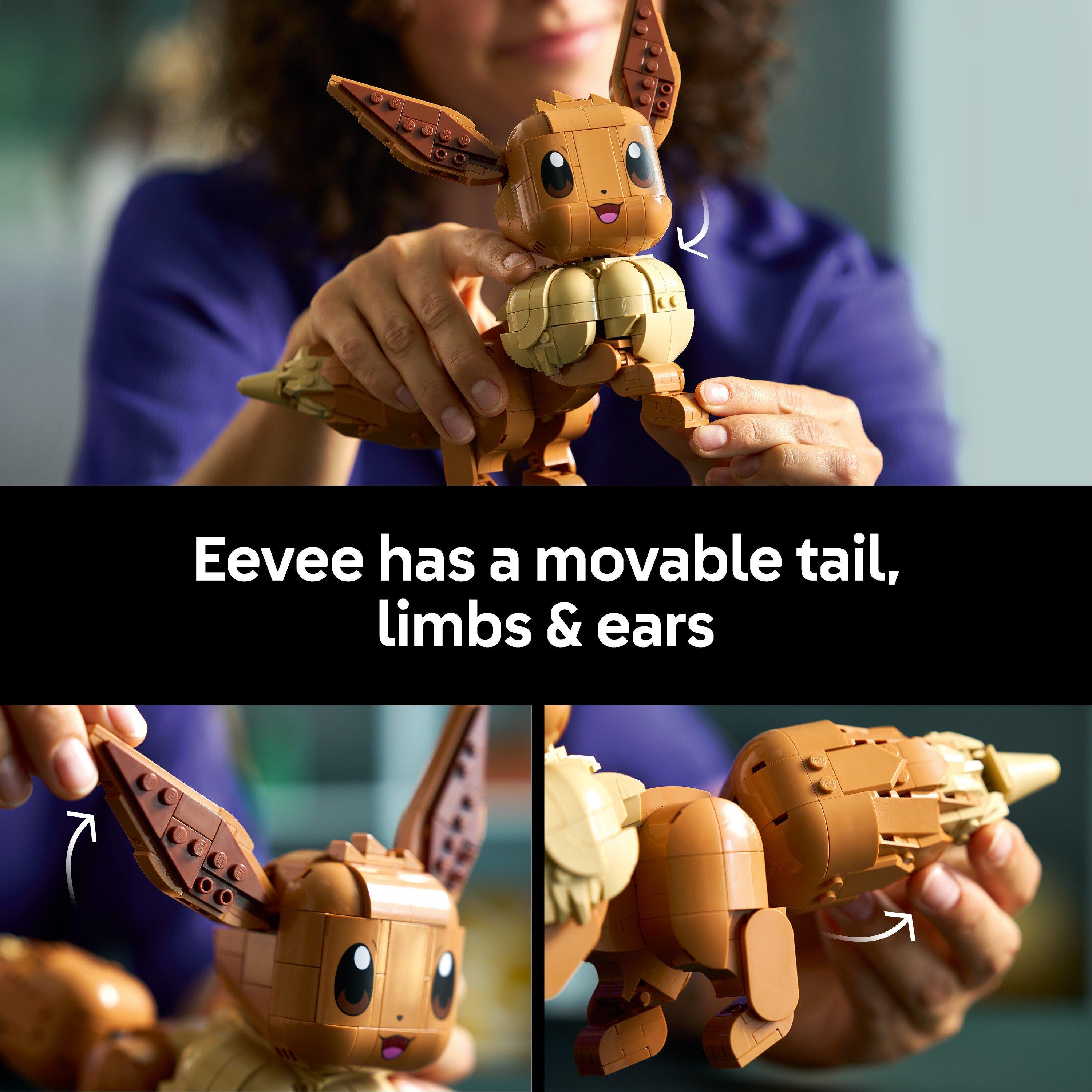 Eevee - LEGO - Pokemon Eevee Figure Building Set for Adults 72151 - 5