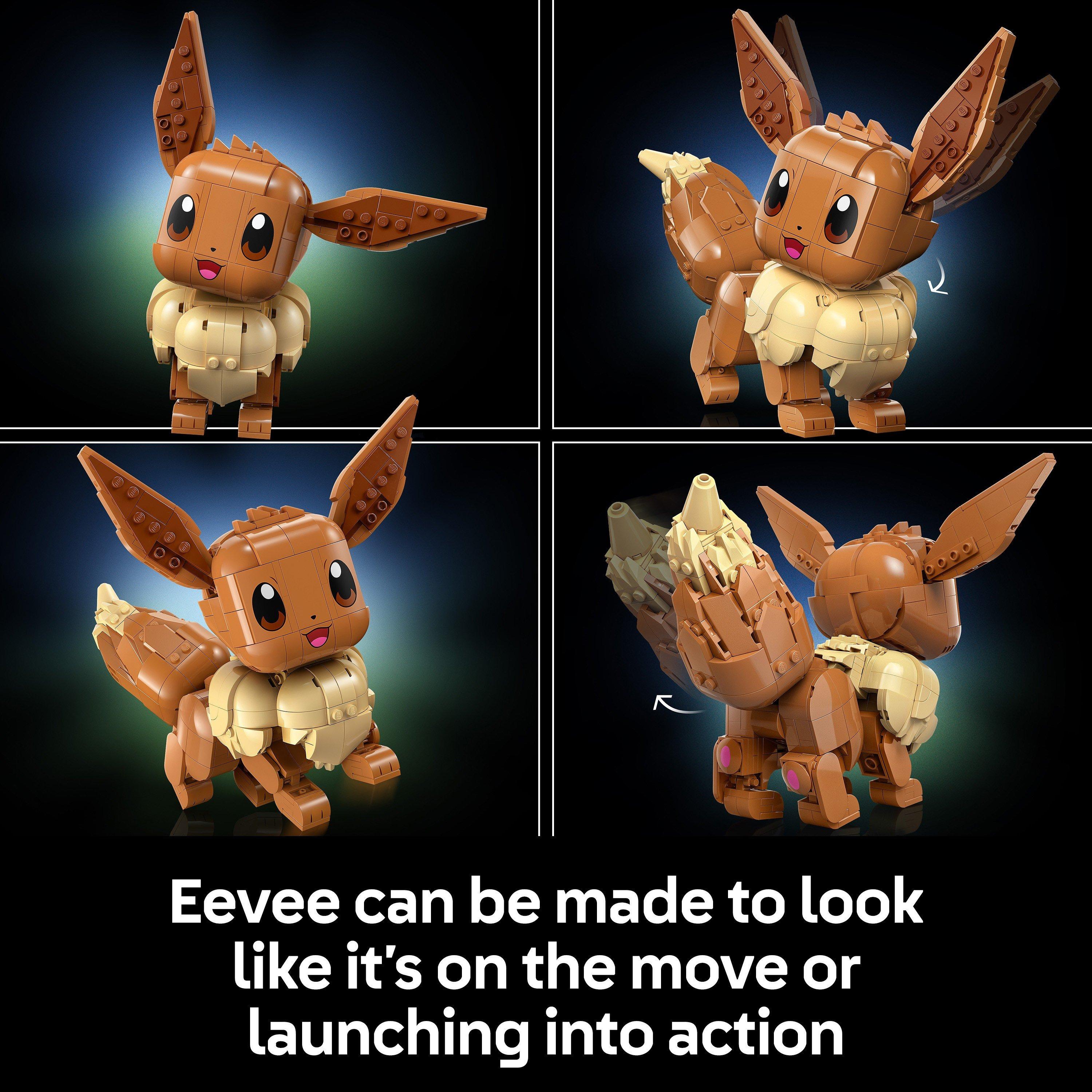Eevee - LEGO - Pokemon Eevee Figure Building Set for Adults 72151 - 6
