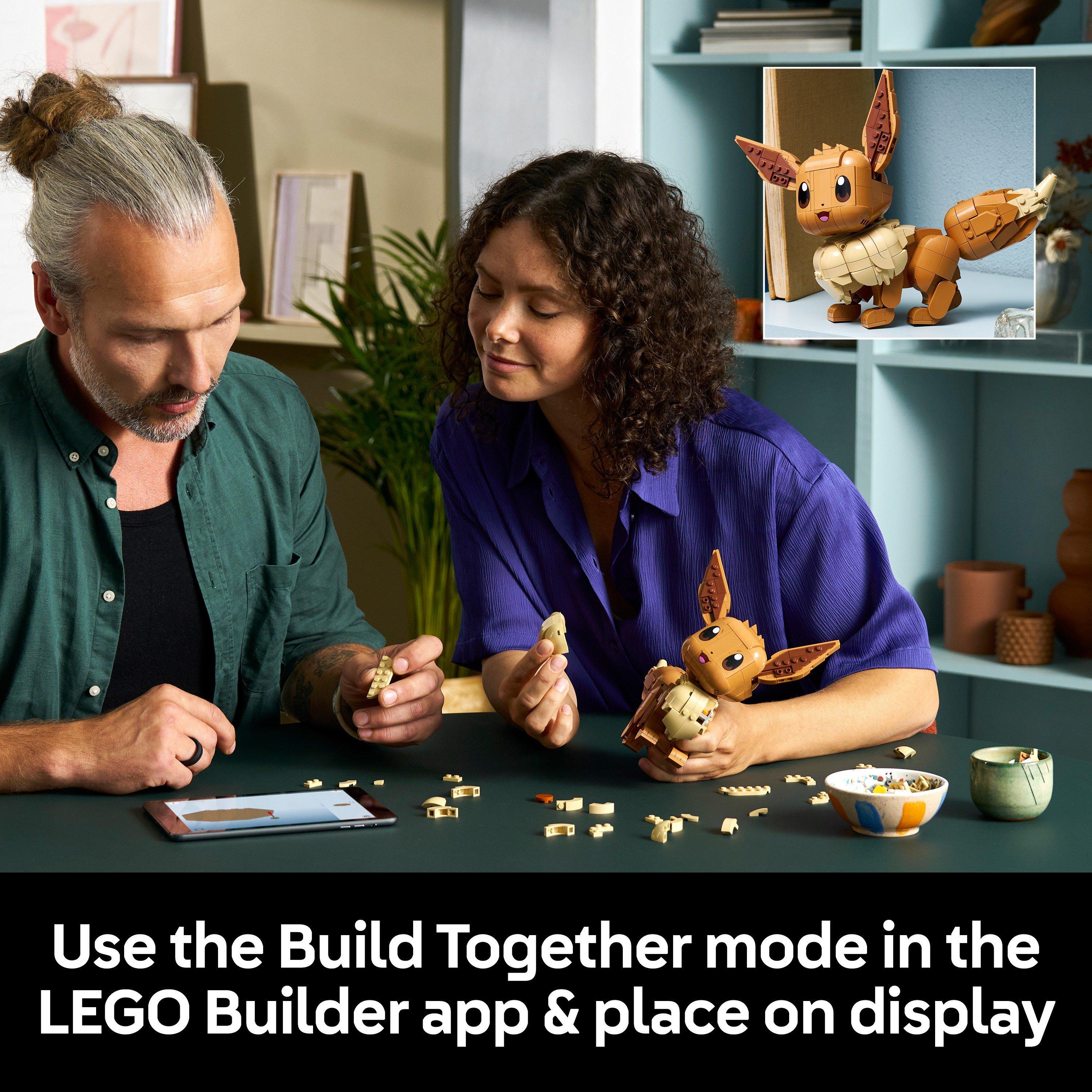 Eevee - LEGO - Pokemon Eevee Figure Building Set for Adults 72151 - 7