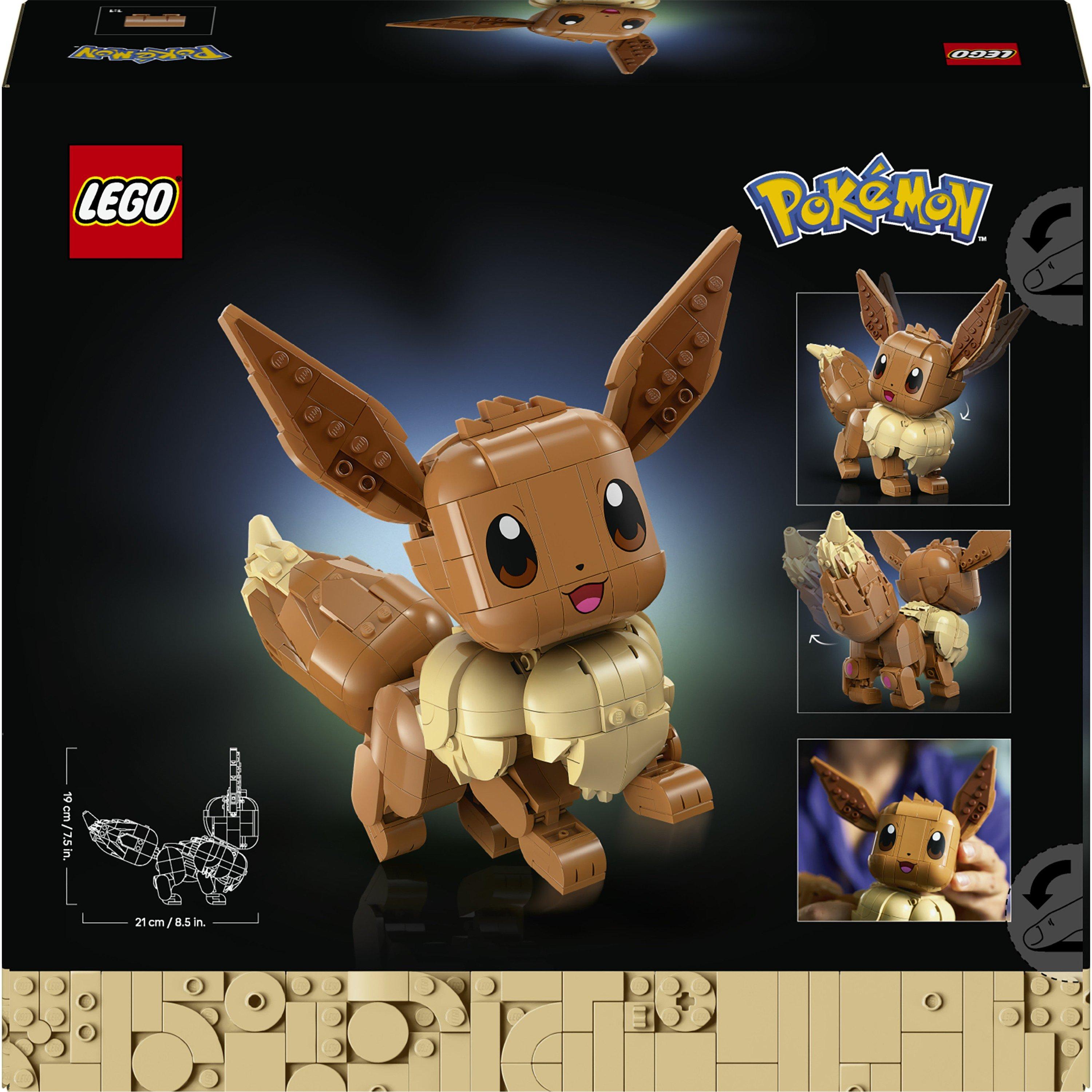 Eevee - LEGO - Pokemon Eevee Figure Building Set for Adults 72151 - 9