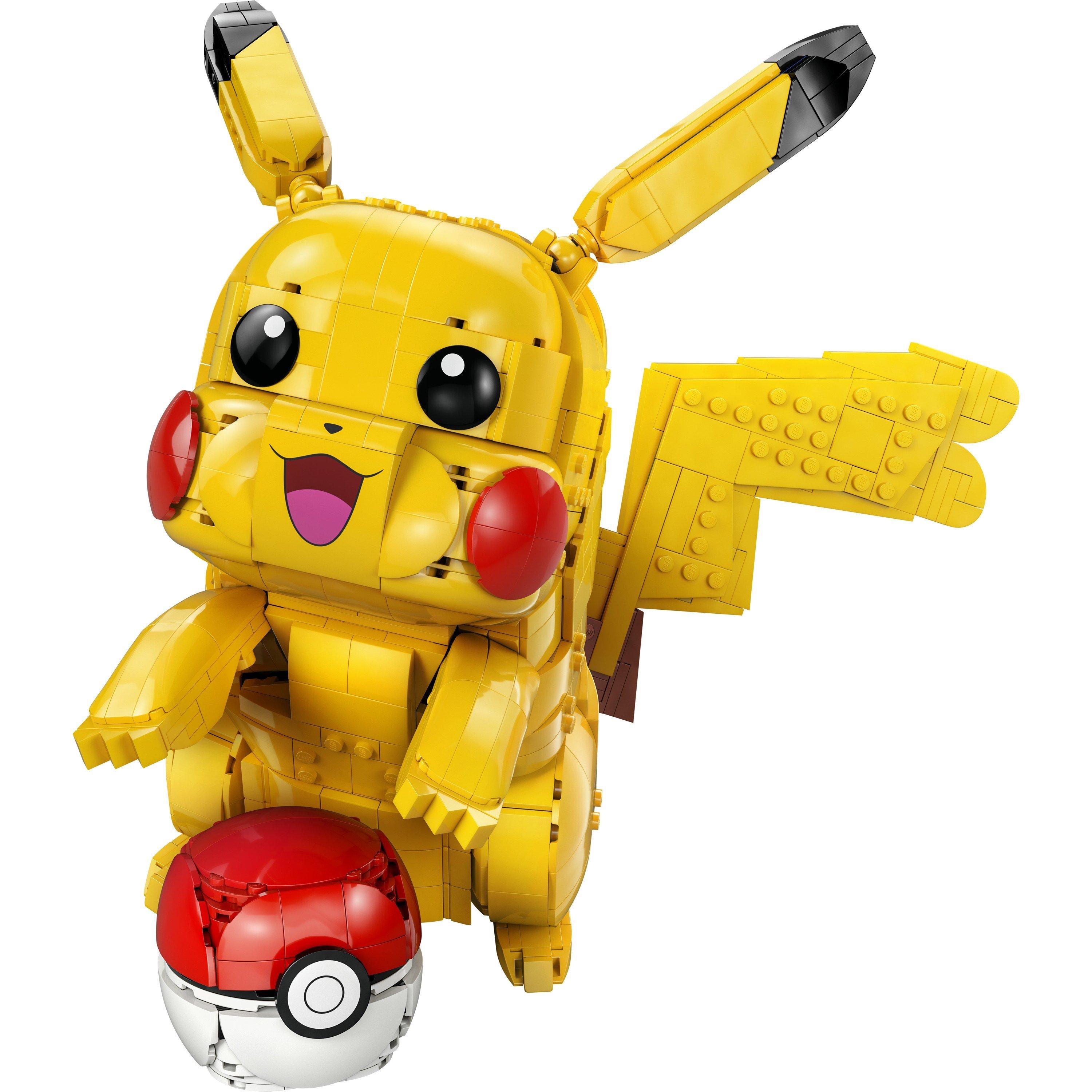 Pikachu - LEGO - LEGO Pokemon Pikachu and Poke Ball Model Kit for Adults 72152 - 13