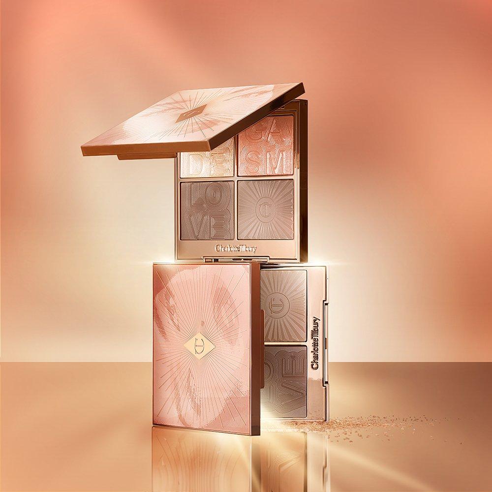 NA - Charlotte Tilbury - Glowgasm Face Palette In Nudegasm - 7