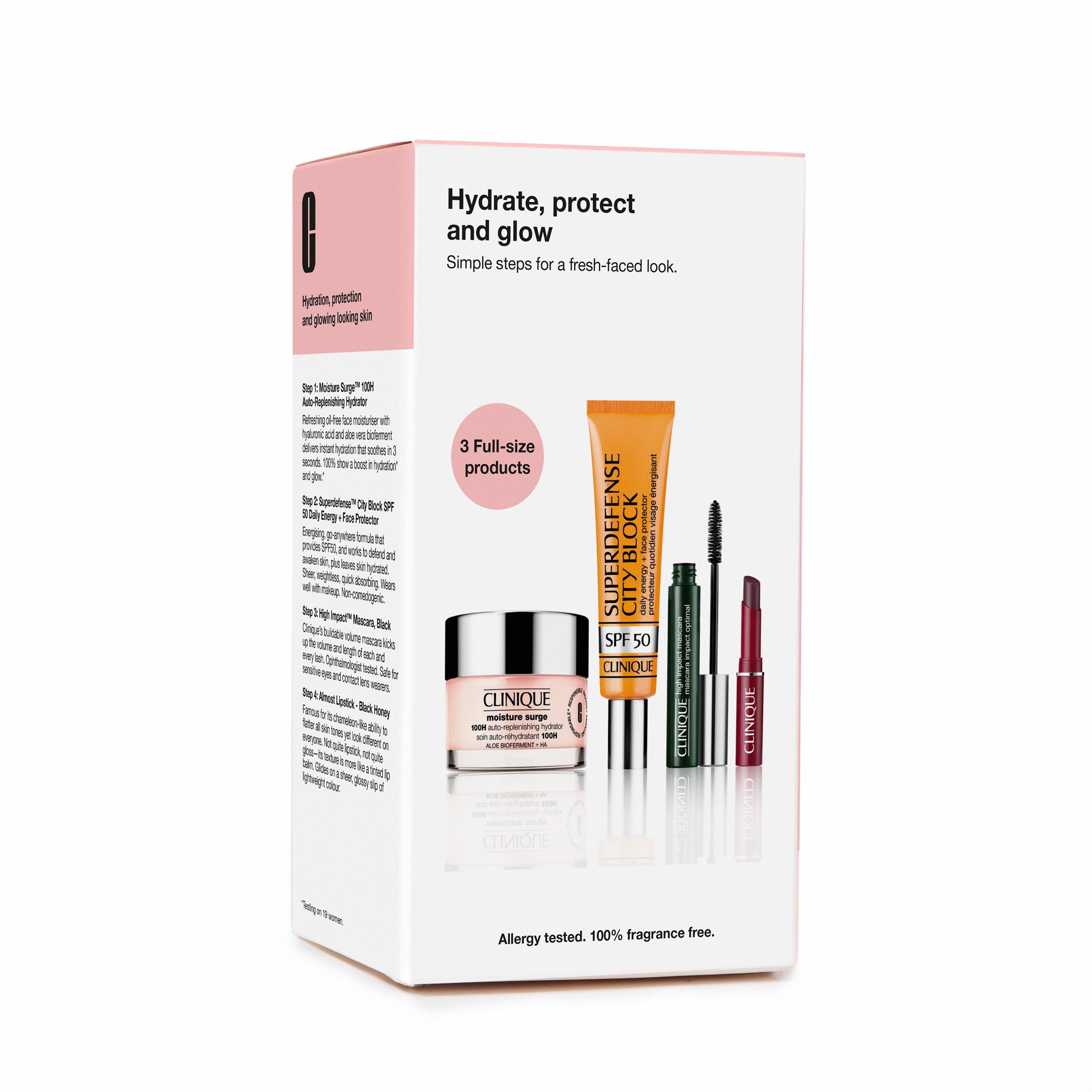 None - Clinique - Hydrate Protect and Glow Beauty Set - 1
