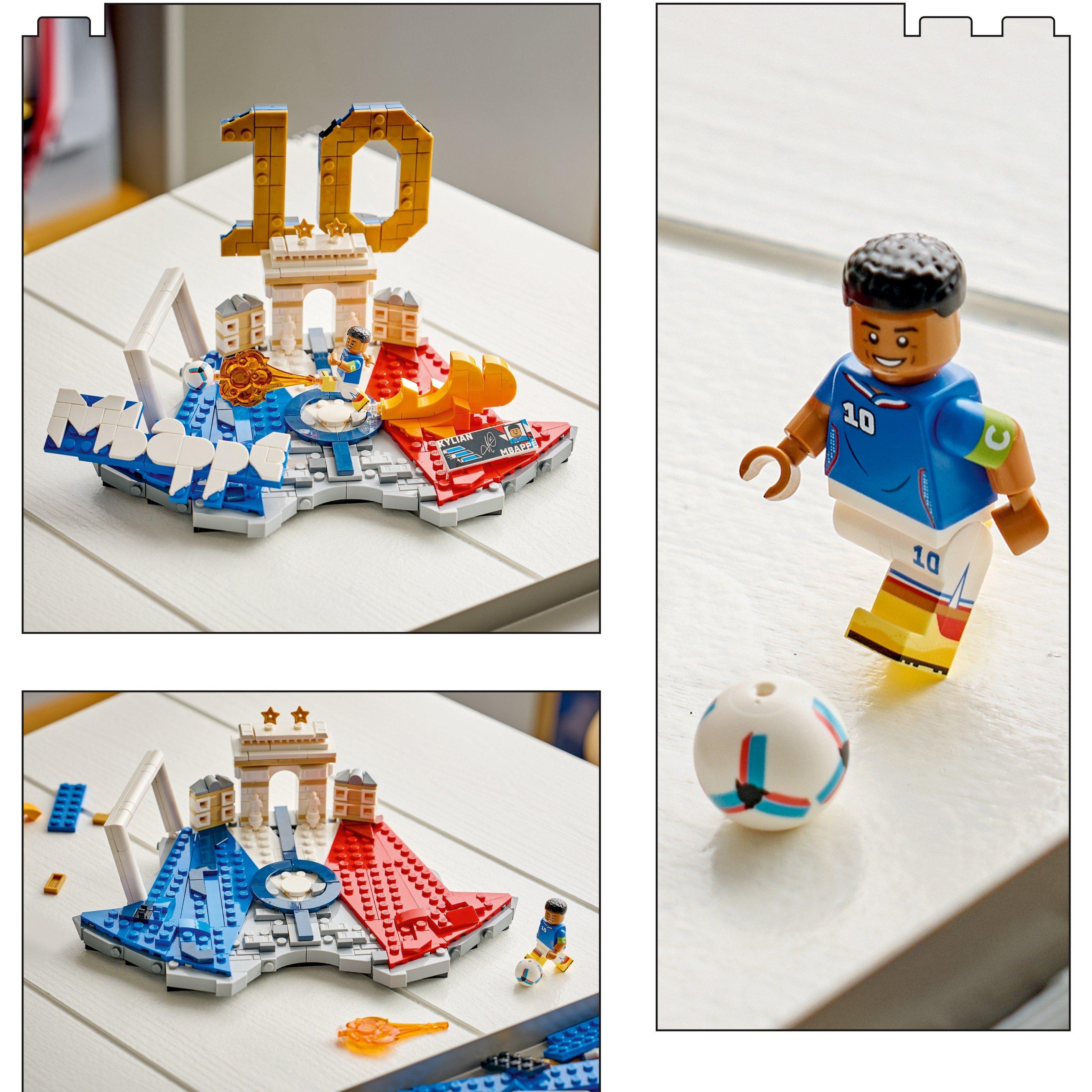Mbappe - LEGO - LEGO Editions Kylian Mbappe – Soccer Highlights - Building Set for Boys & Girls Ages 10+ - 43013 - 4