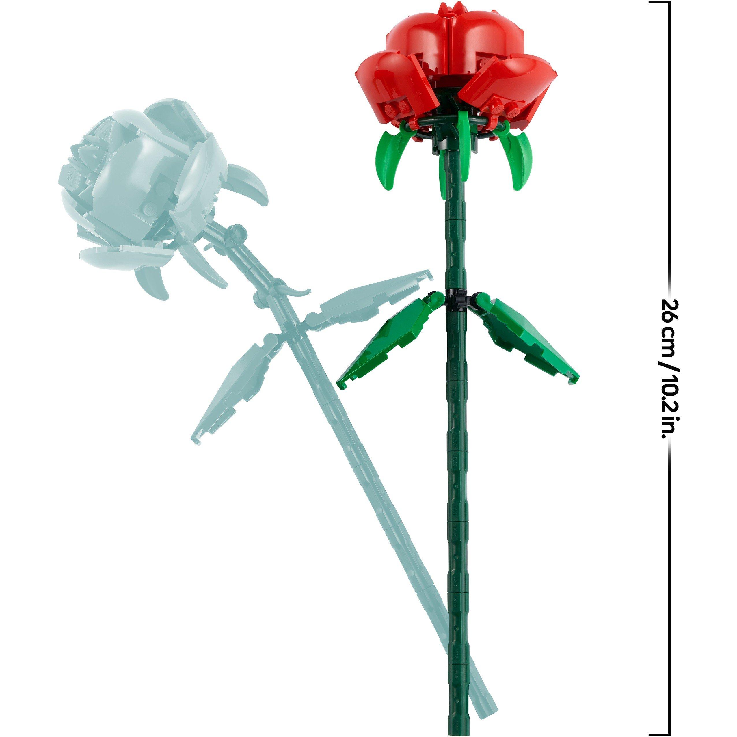 Roses - LEGO - LEGO Botanicals Flower Bouquet Home Decor Set 40460 - 7