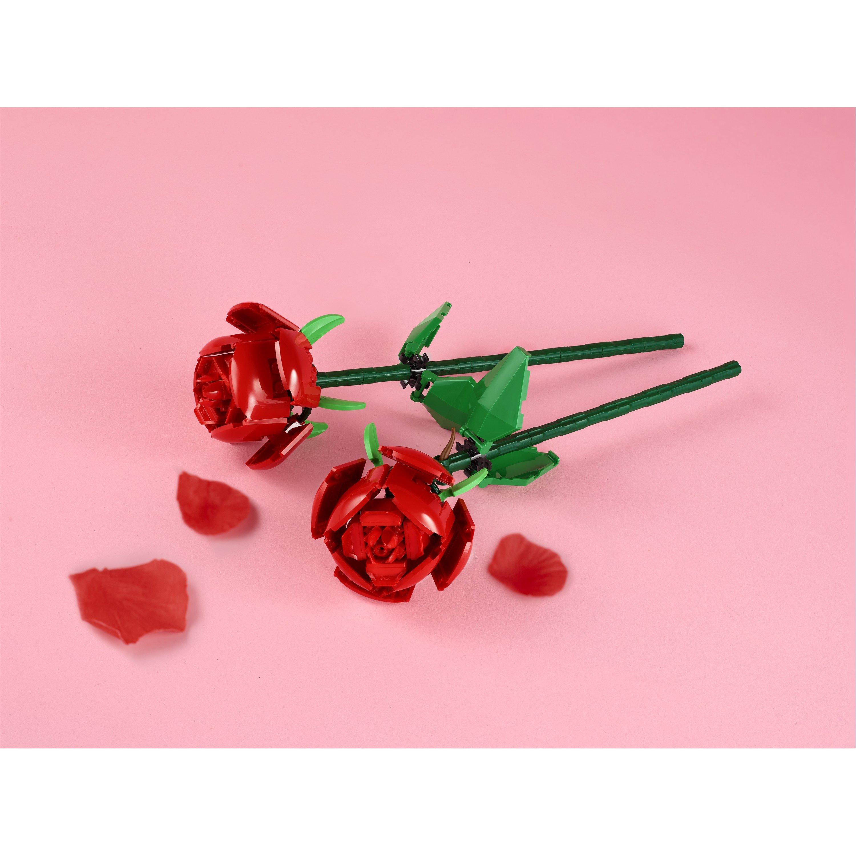 Roses - LEGO - LEGO Botanicals Flower Bouquet Home Decor Set 40460 - 10