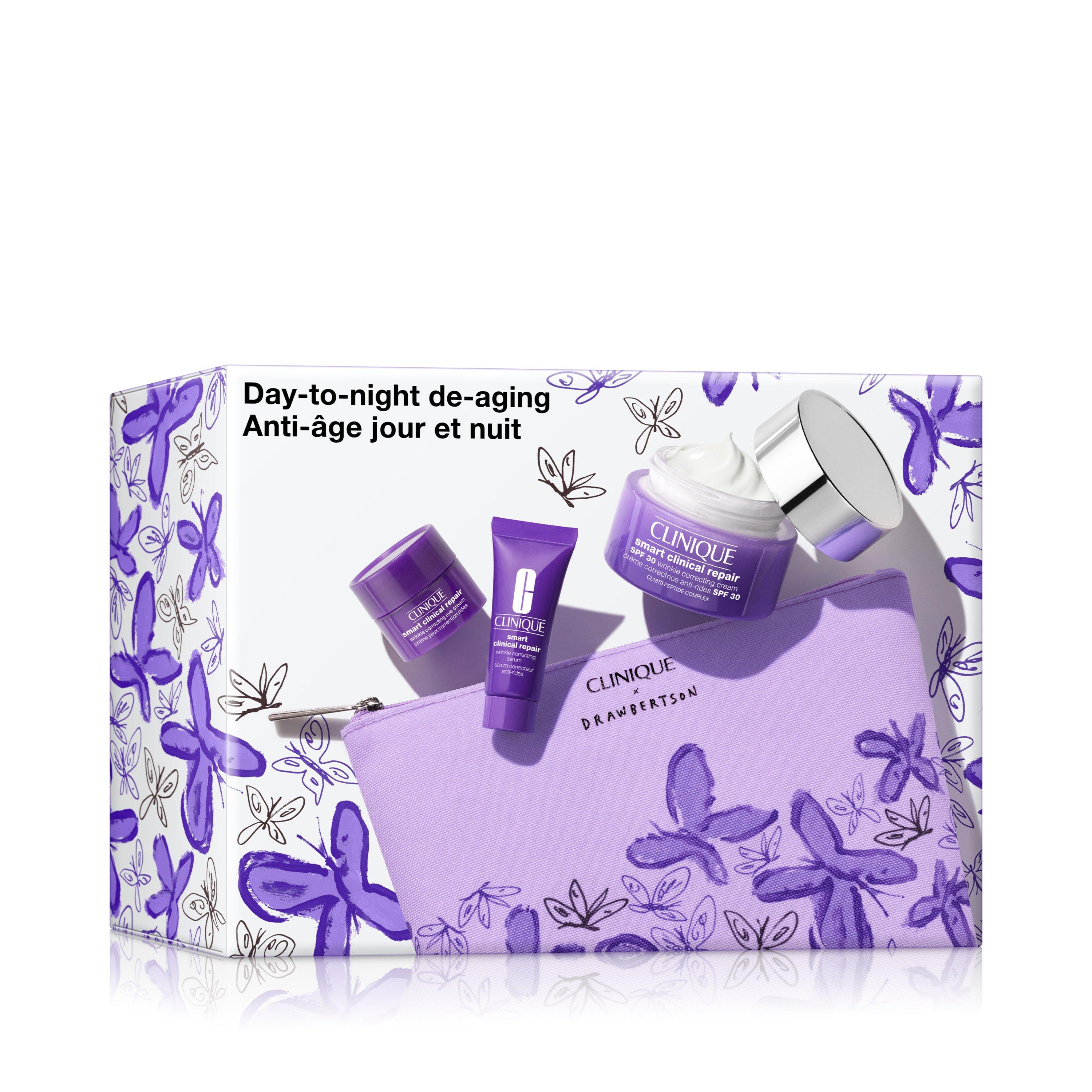 None - Clinique - Day-To-Night Anti-Ageing Skincare Set - 1