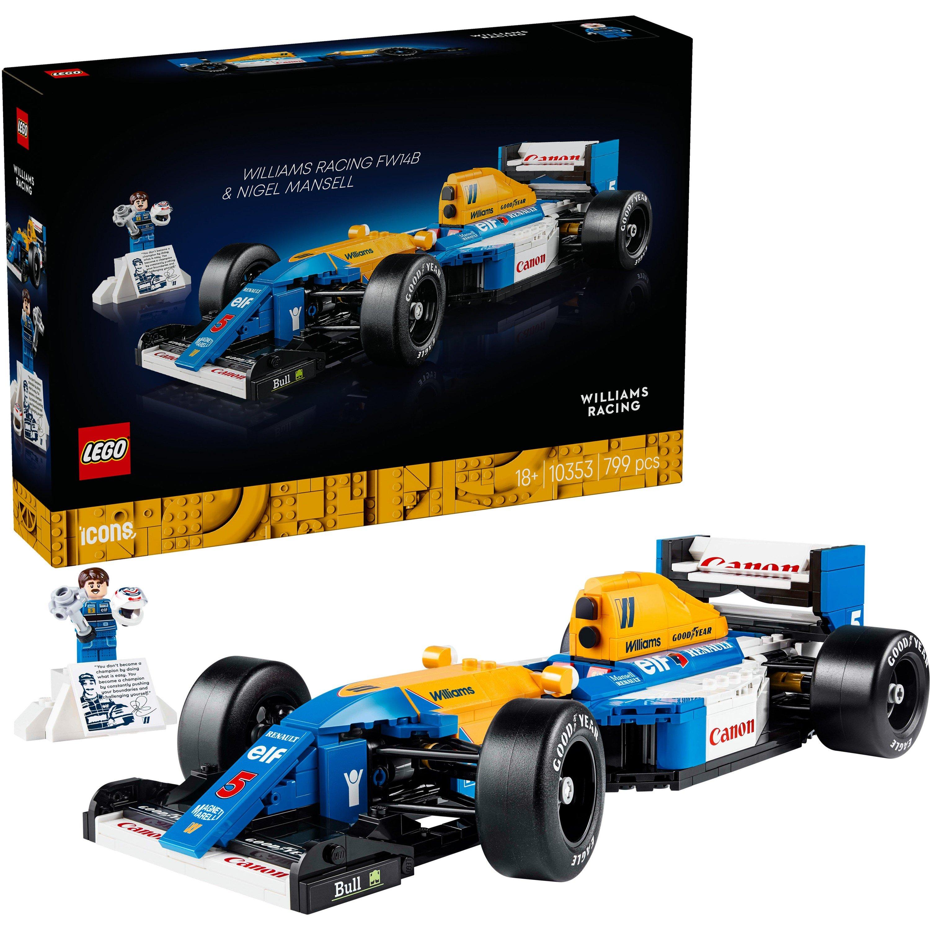 Williams Car - LEGO - Icons 10353 Williams Racing FW14B & Nigel Mansell - 1