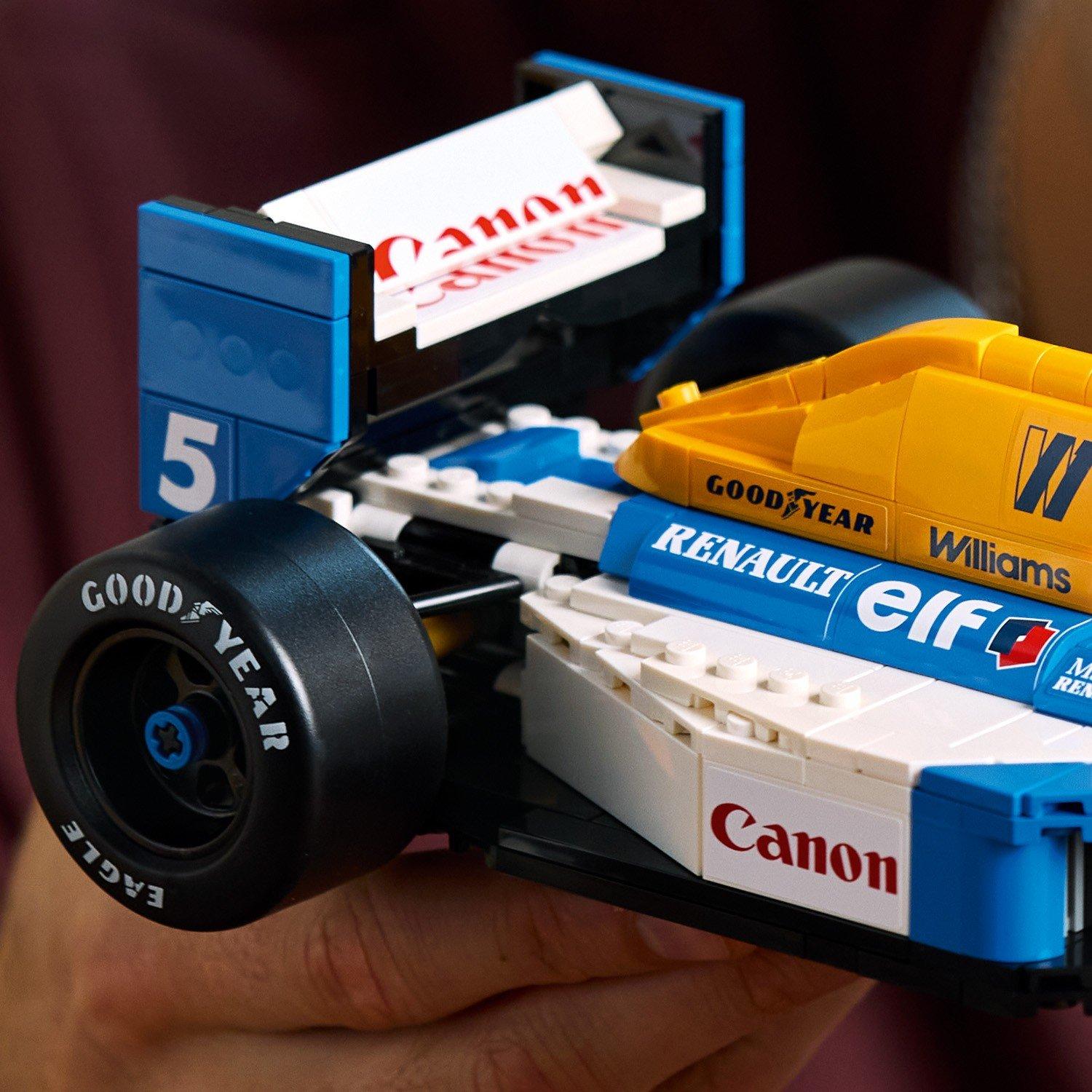 Williams Car - LEGO - Icons 10353 Williams Racing FW14B & Nigel Mansell - 11