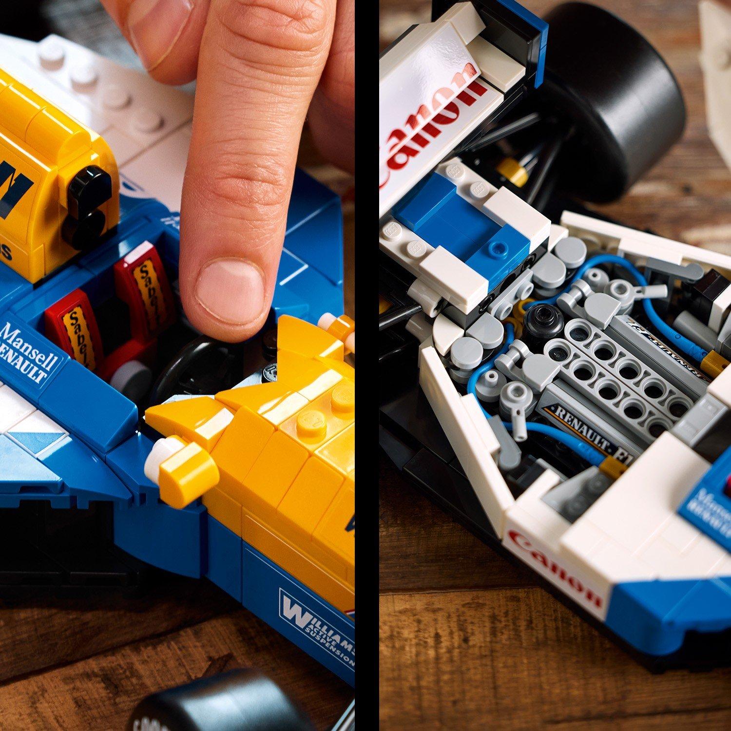 Williams Car - LEGO - Icons 10353 Williams Racing FW14B & Nigel Mansell - 12