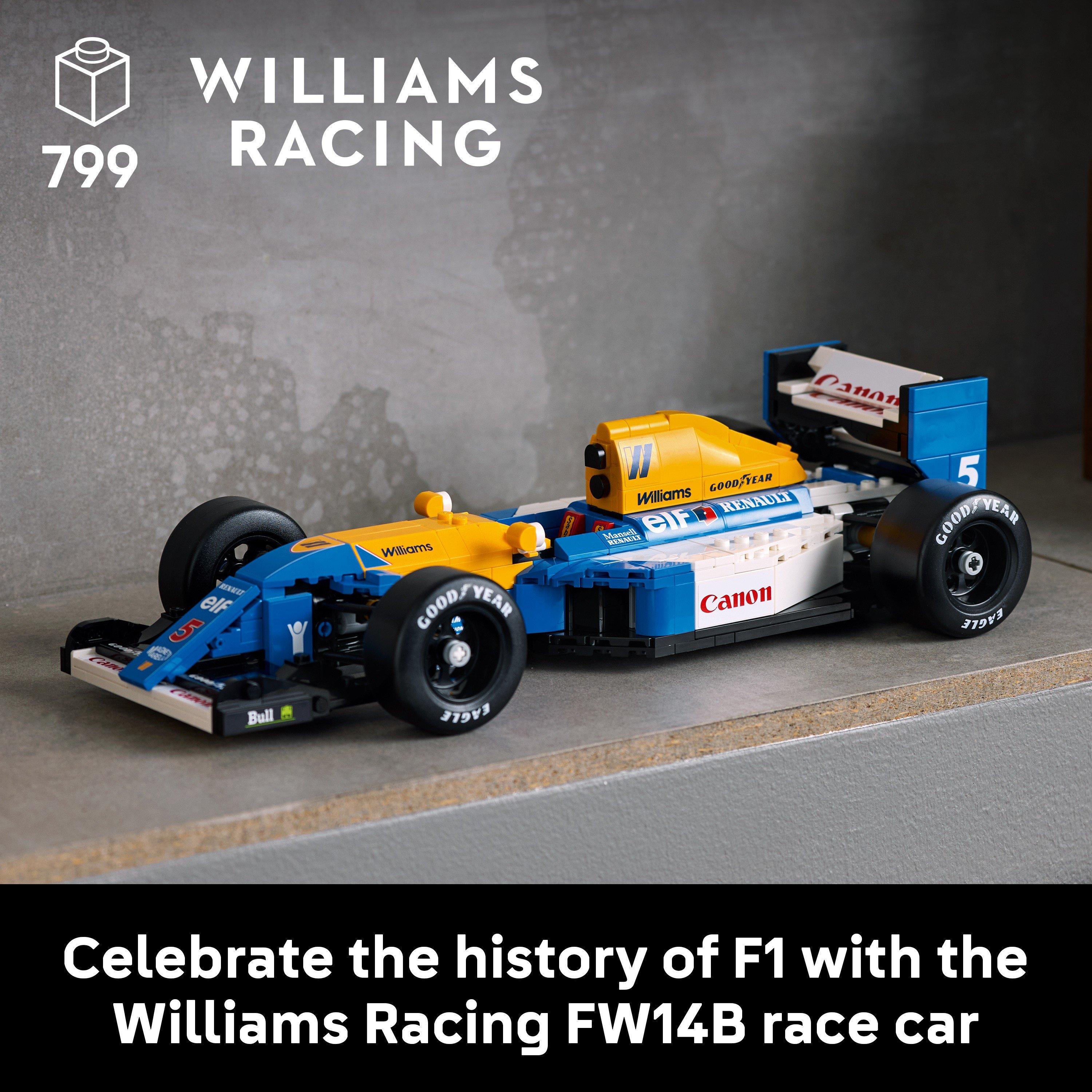 Williams Car - LEGO - Icons 10353 Williams Racing FW14B & Nigel Mansell - 3