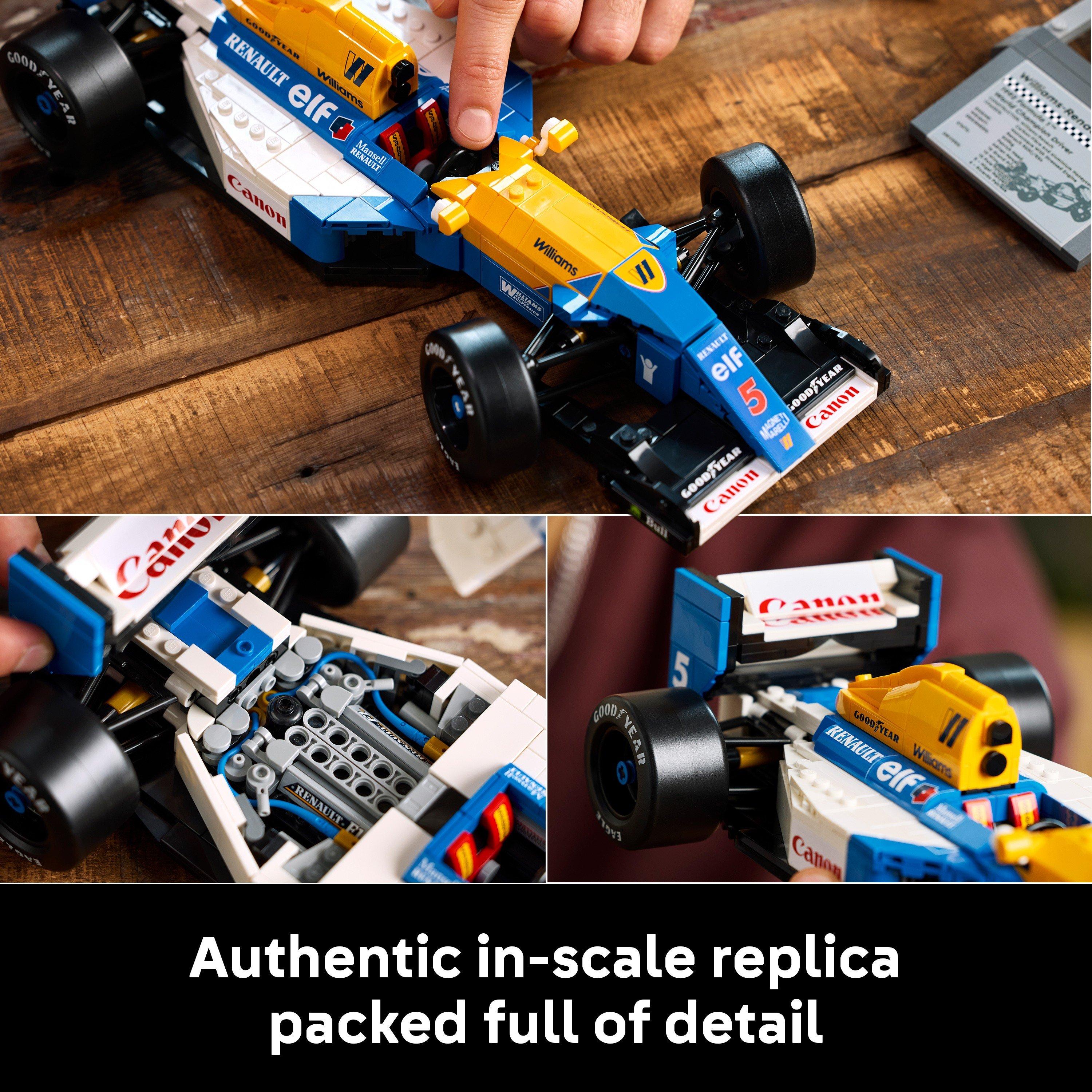 Williams Car - LEGO - Icons 10353 Williams Racing FW14B & Nigel Mansell - 4