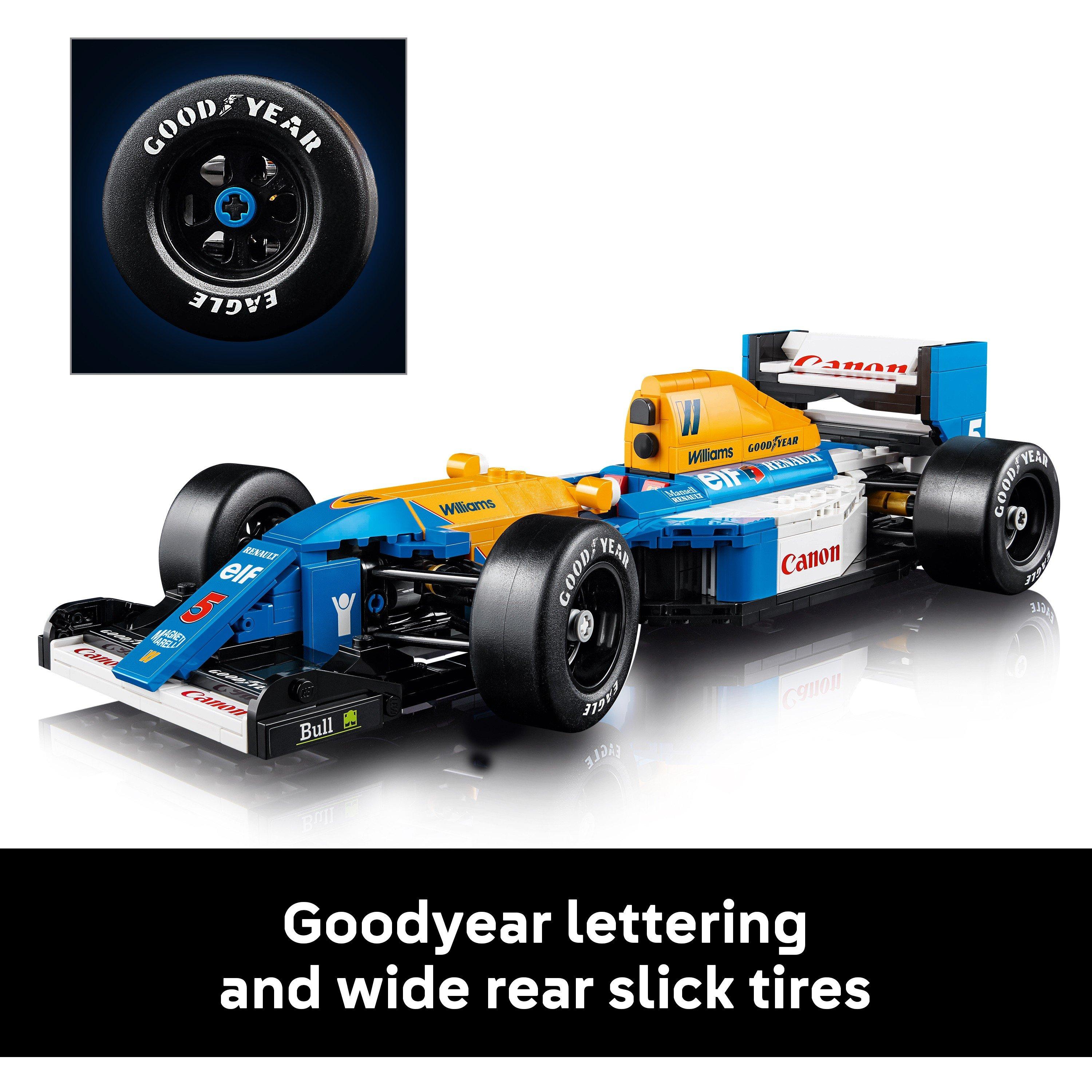 Williams Car - LEGO - Icons 10353 Williams Racing FW14B & Nigel Mansell - 5