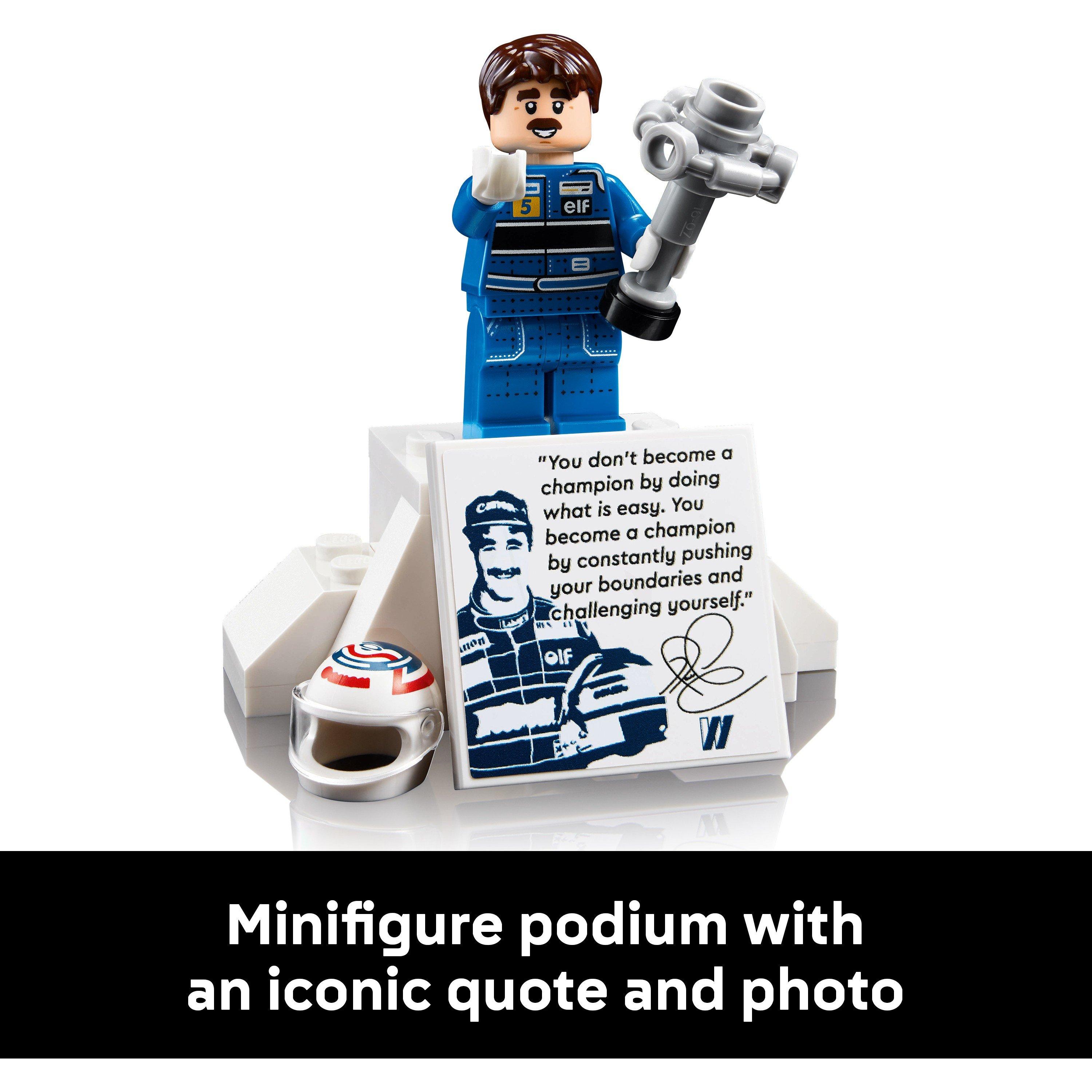 Williams Car - LEGO - Icons 10353 Williams Racing FW14B & Nigel Mansell - 7