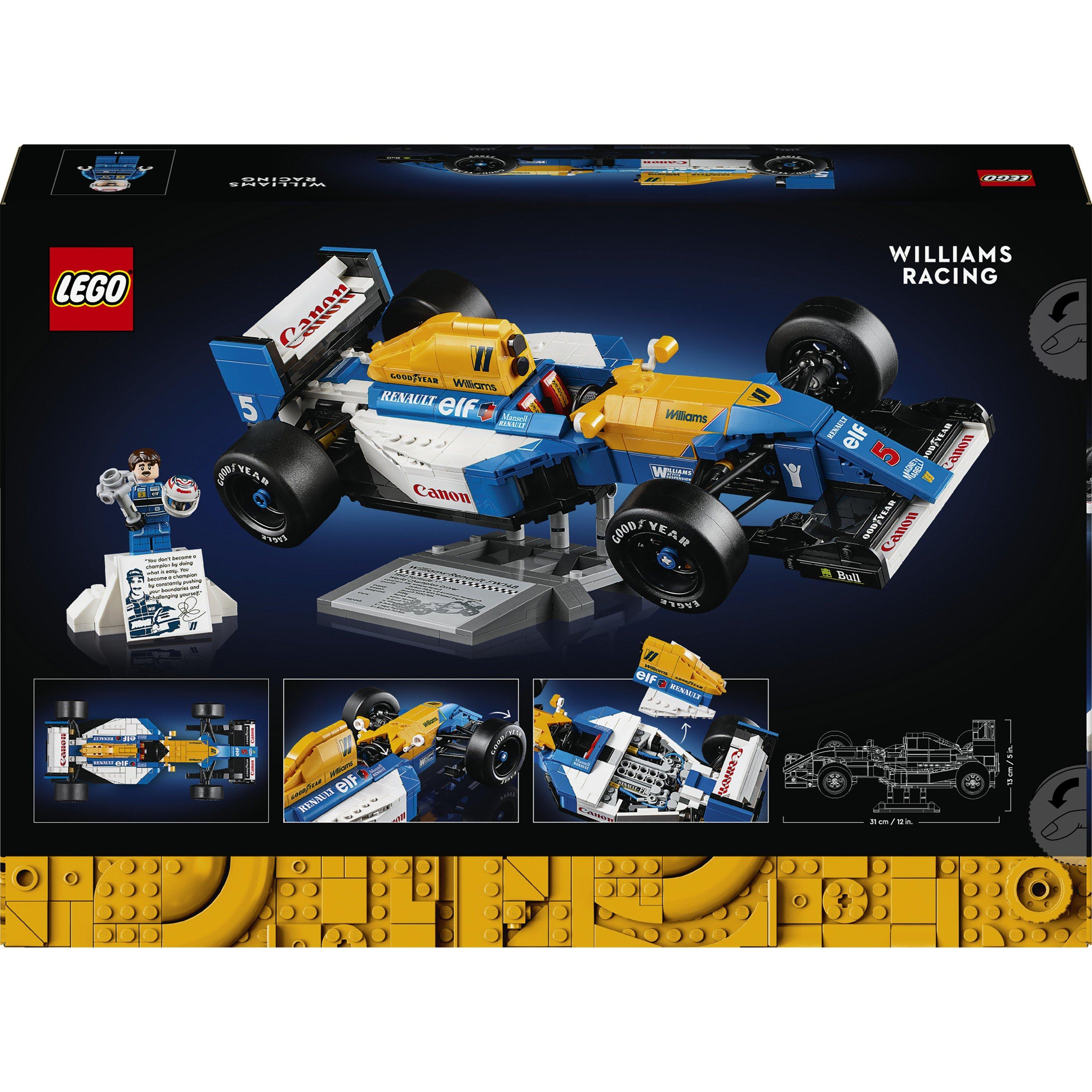Williams Car - LEGO - Icons 10353 Williams Racing FW14B & Nigel Mansell - 10