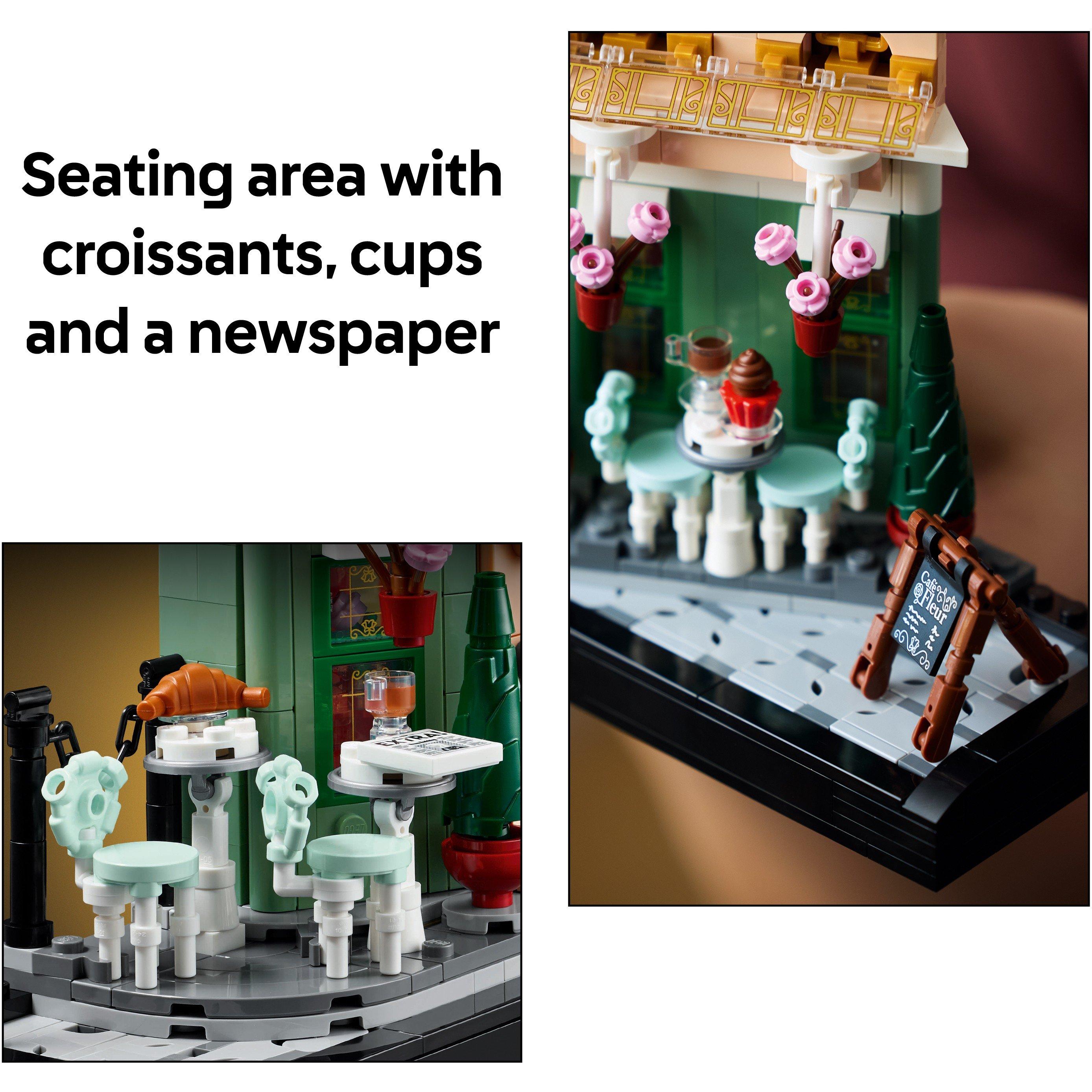 TBC - LEGO - Icons 10362 French Cafe Building Set for Adults - 6