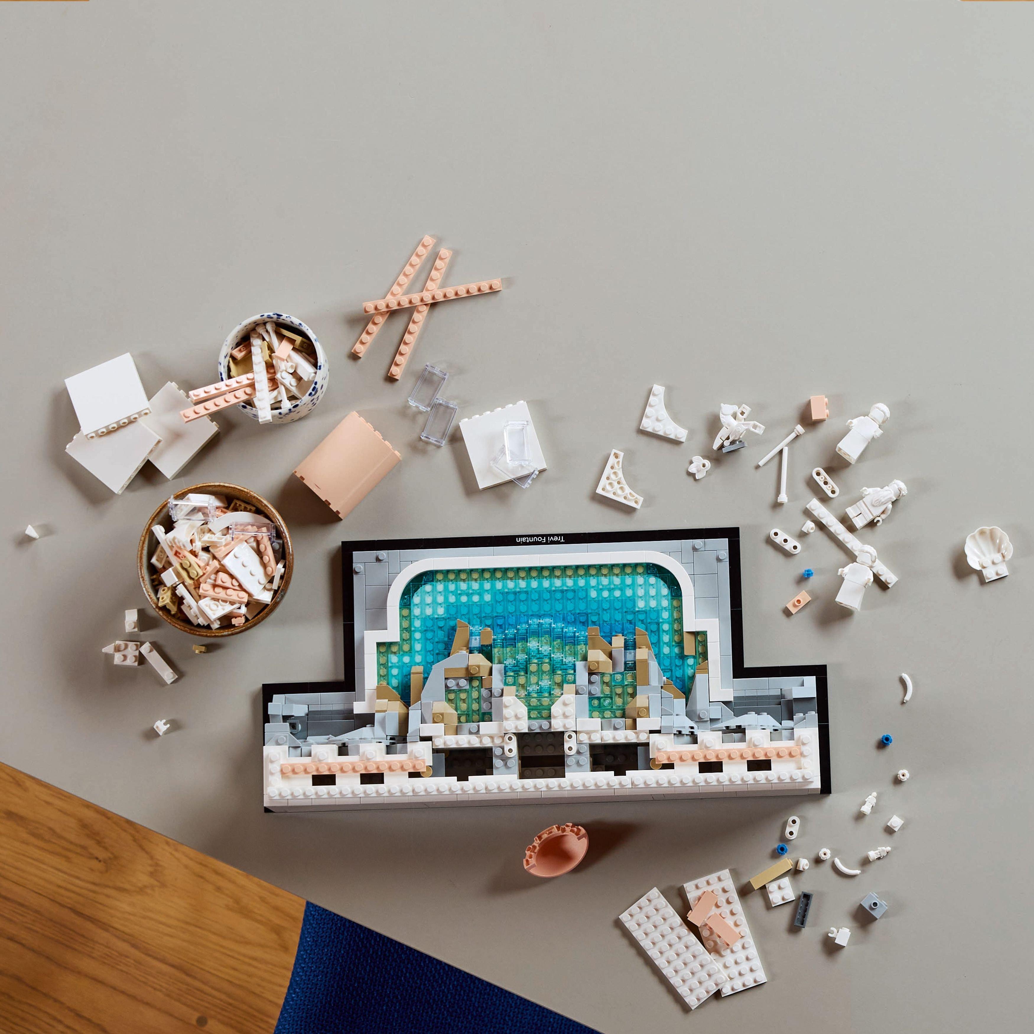 TBC - LEGO - LEGO Architecture 21062 Trevi Fountain Building Set - 2