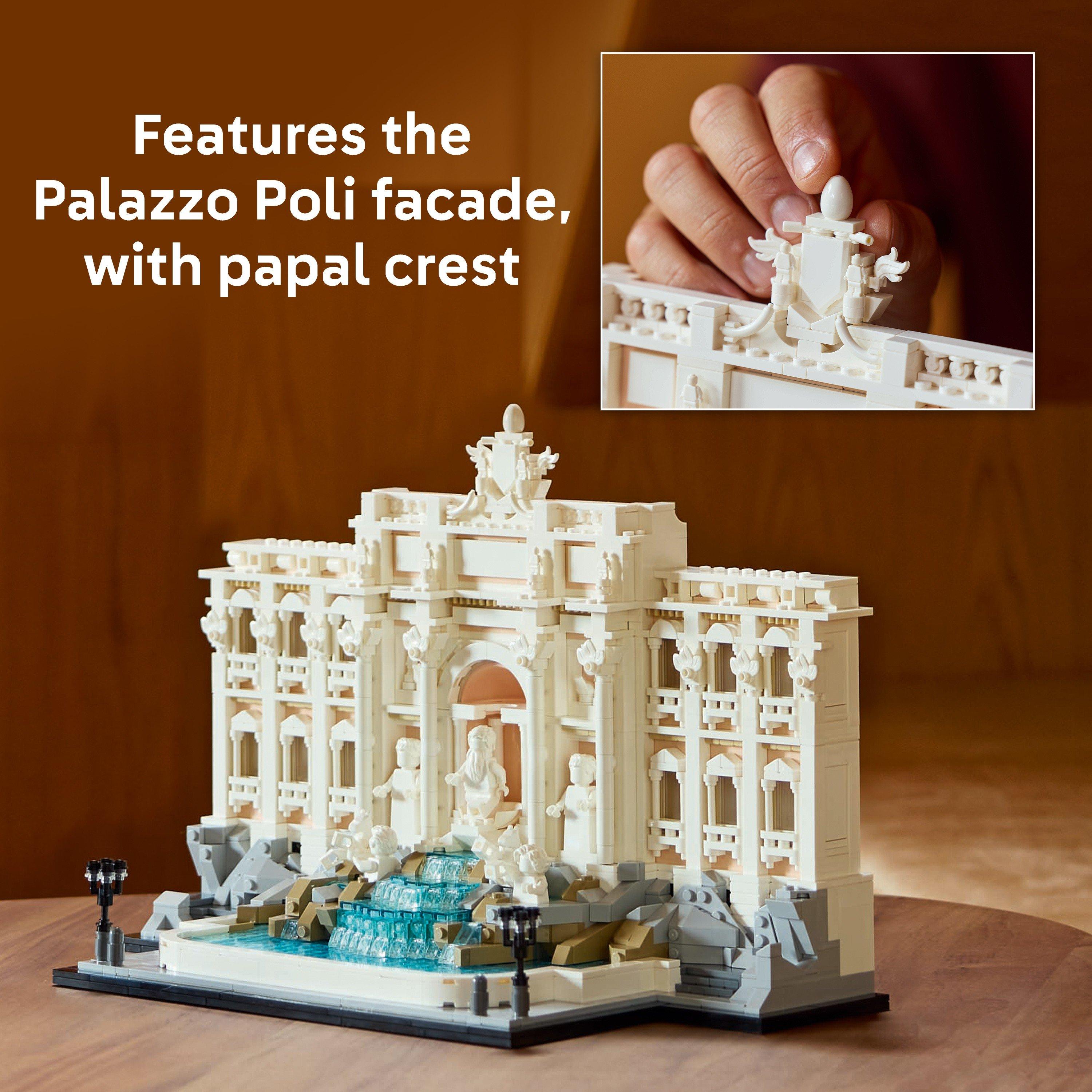 TBC - LEGO - Architecture 21062 Trevi Fountain Building Set - 6