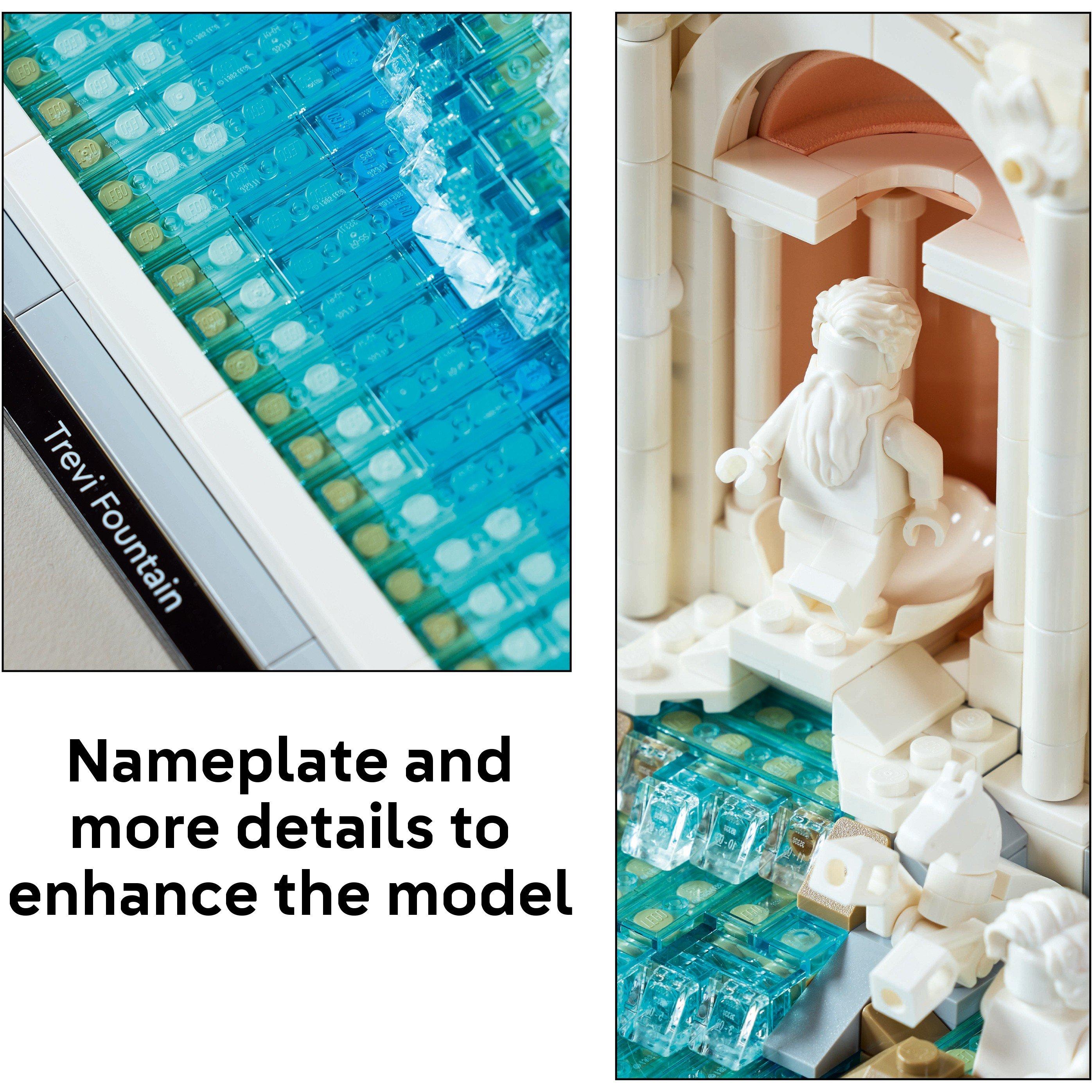 TBC - LEGO - Architecture 21062 Trevi Fountain Building Set - 7