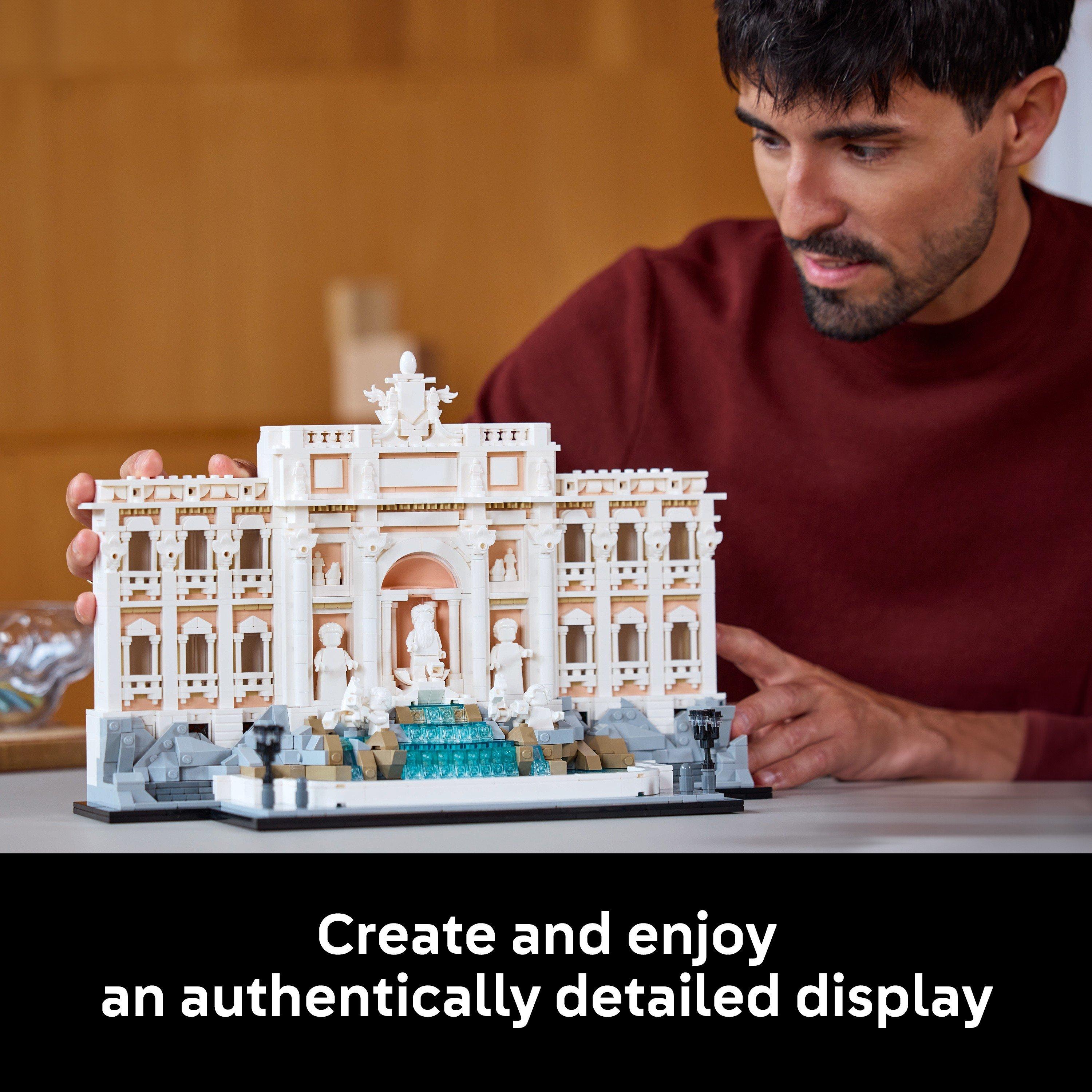 TBC - LEGO - Architecture 21062 Trevi Fountain Building Set - 8