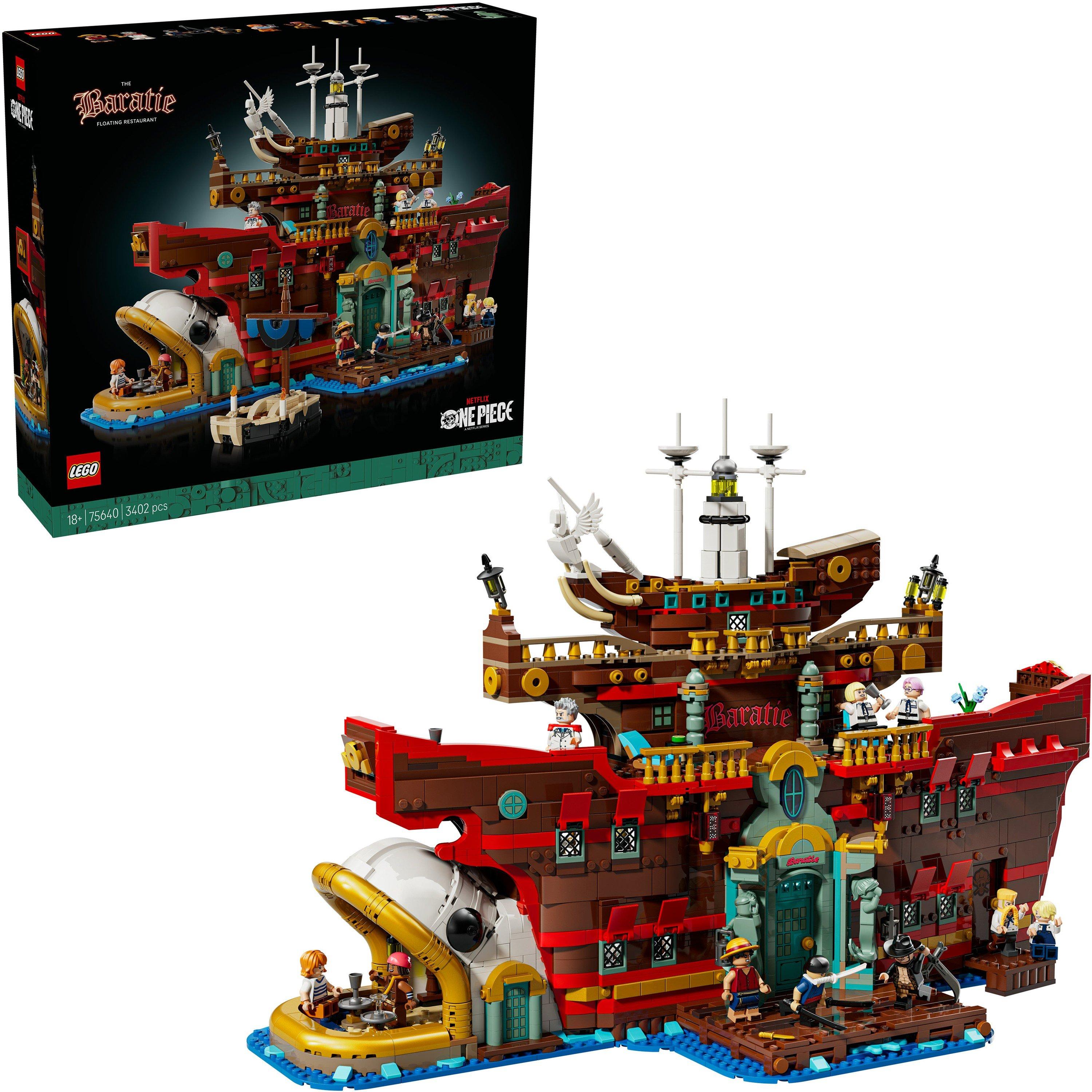 Floatng Restrnt - LEGO - LEGO ONE PIECE The Baratie Floating Restaurant DIY Set 75640 - 1