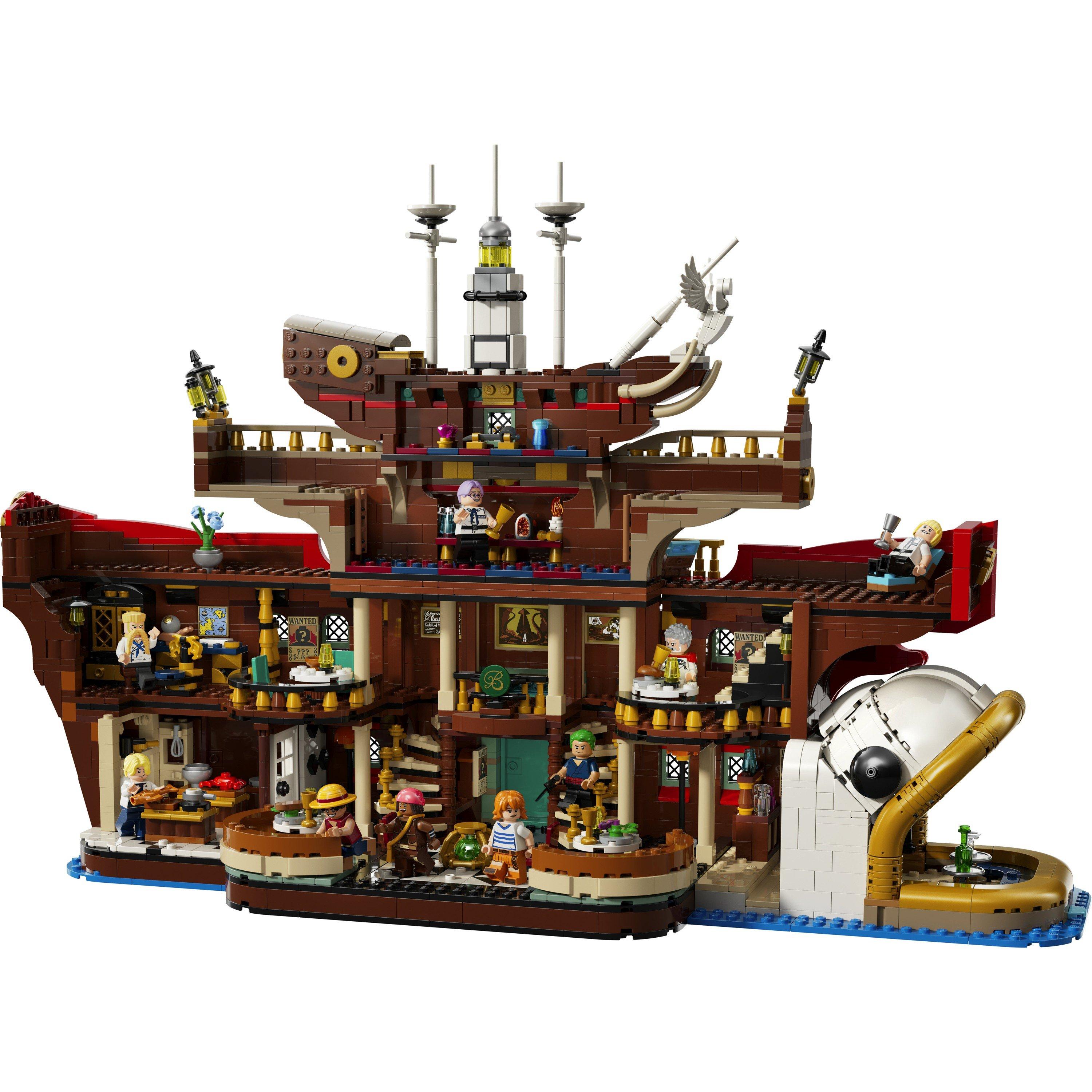Floatng Restrnt - LEGO - LEGO ONE PIECE The Baratie Floating Restaurant DIY Set 75640 - 13