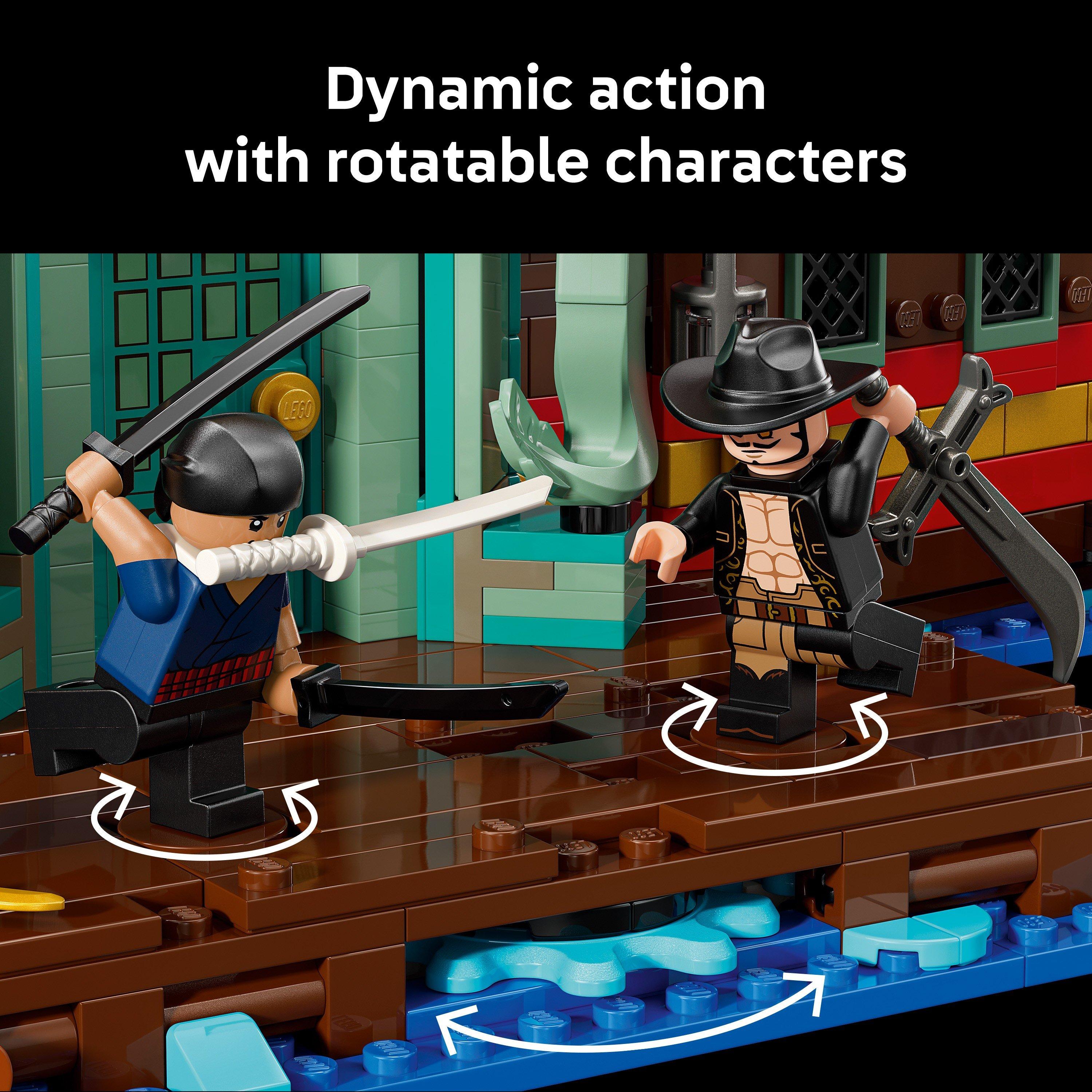 Floatng Restrnt - LEGO - LEGO ONE PIECE The Baratie Floating Restaurant DIY Set 75640 - 6