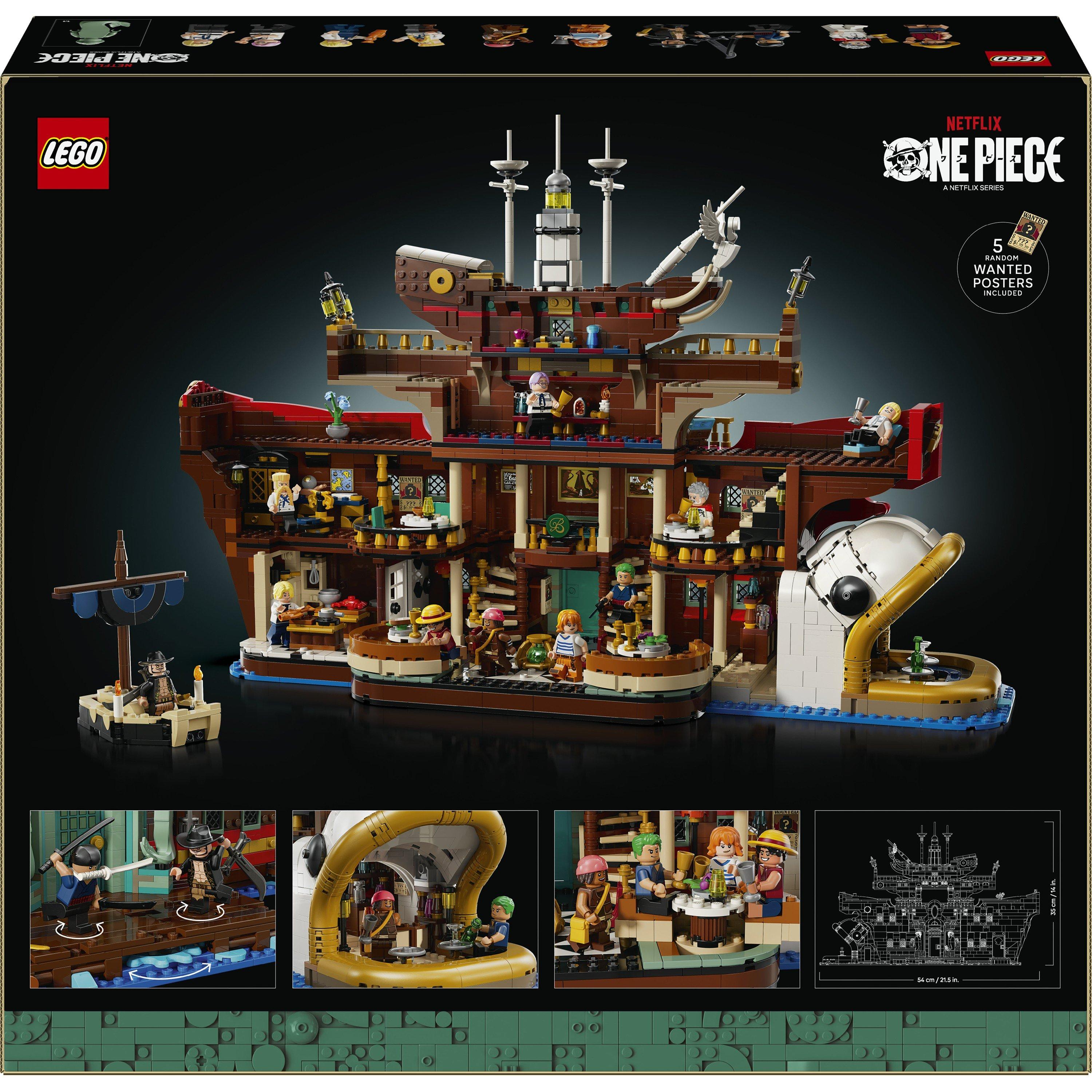 Floatng Restrnt - LEGO - LEGO ONE PIECE The Baratie Floating Restaurant DIY Set 75640 - 9