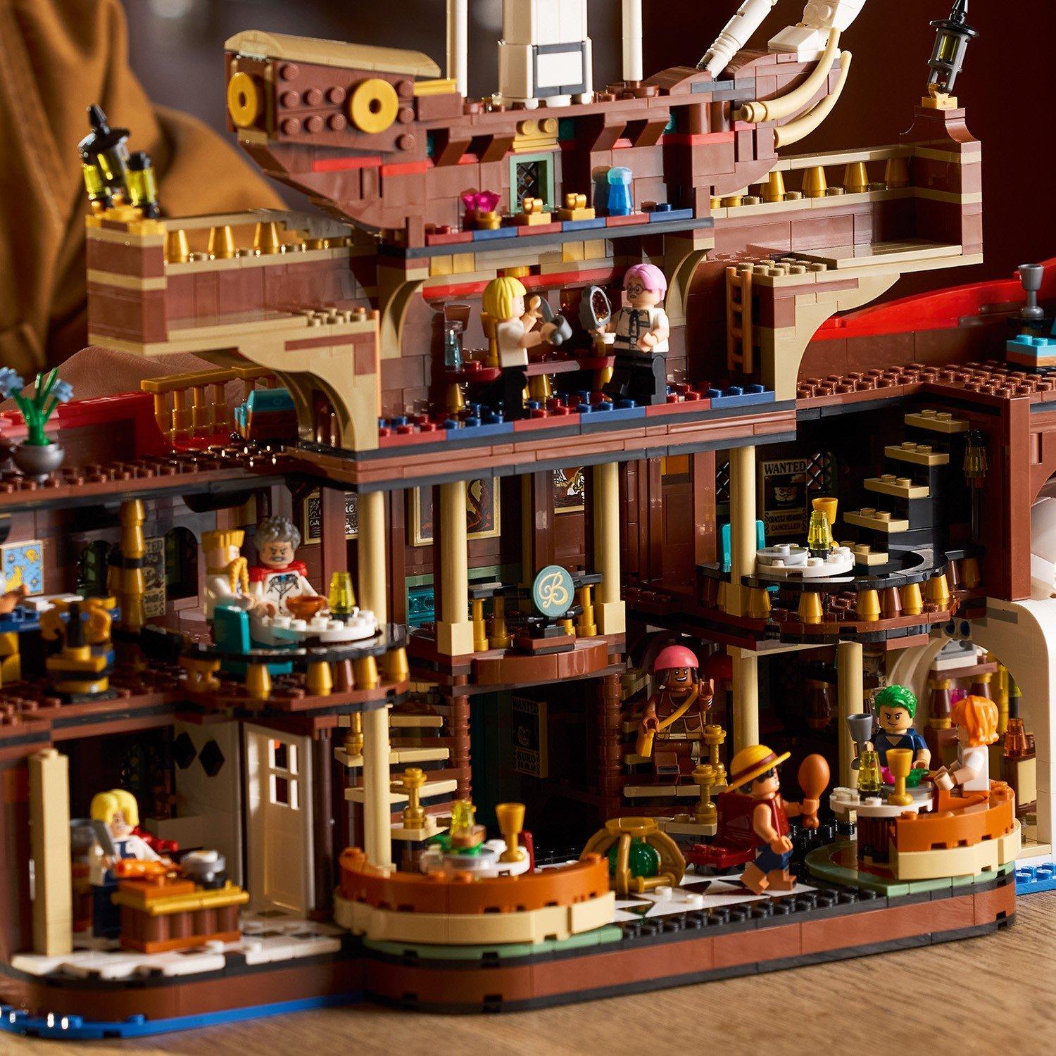 Floatng Restrnt - LEGO - LEGO ONE PIECE The Baratie Floating Restaurant DIY Set 75640 - 10