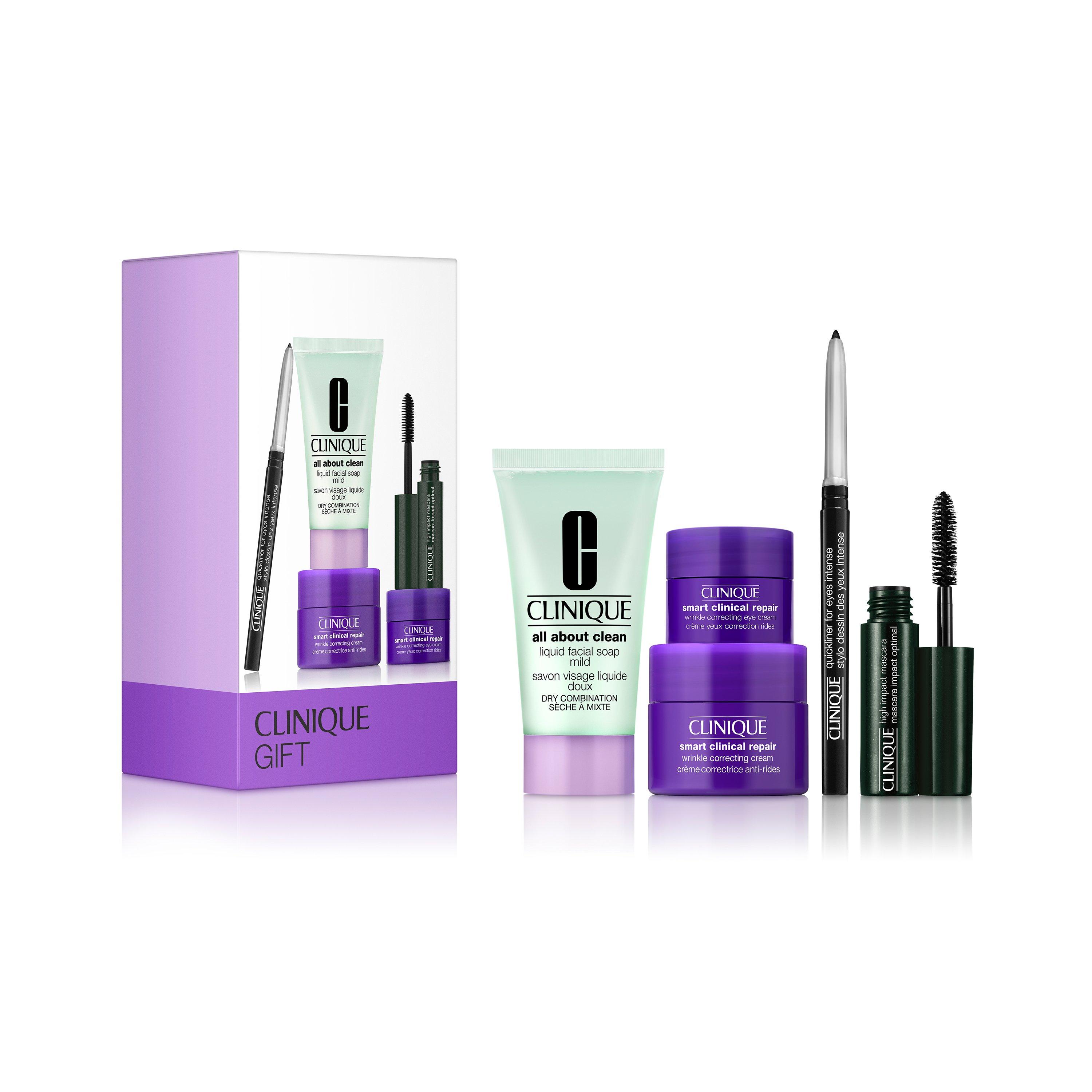None - Clinique - Smooth & Renew Essentials Skincare & Makeup Set