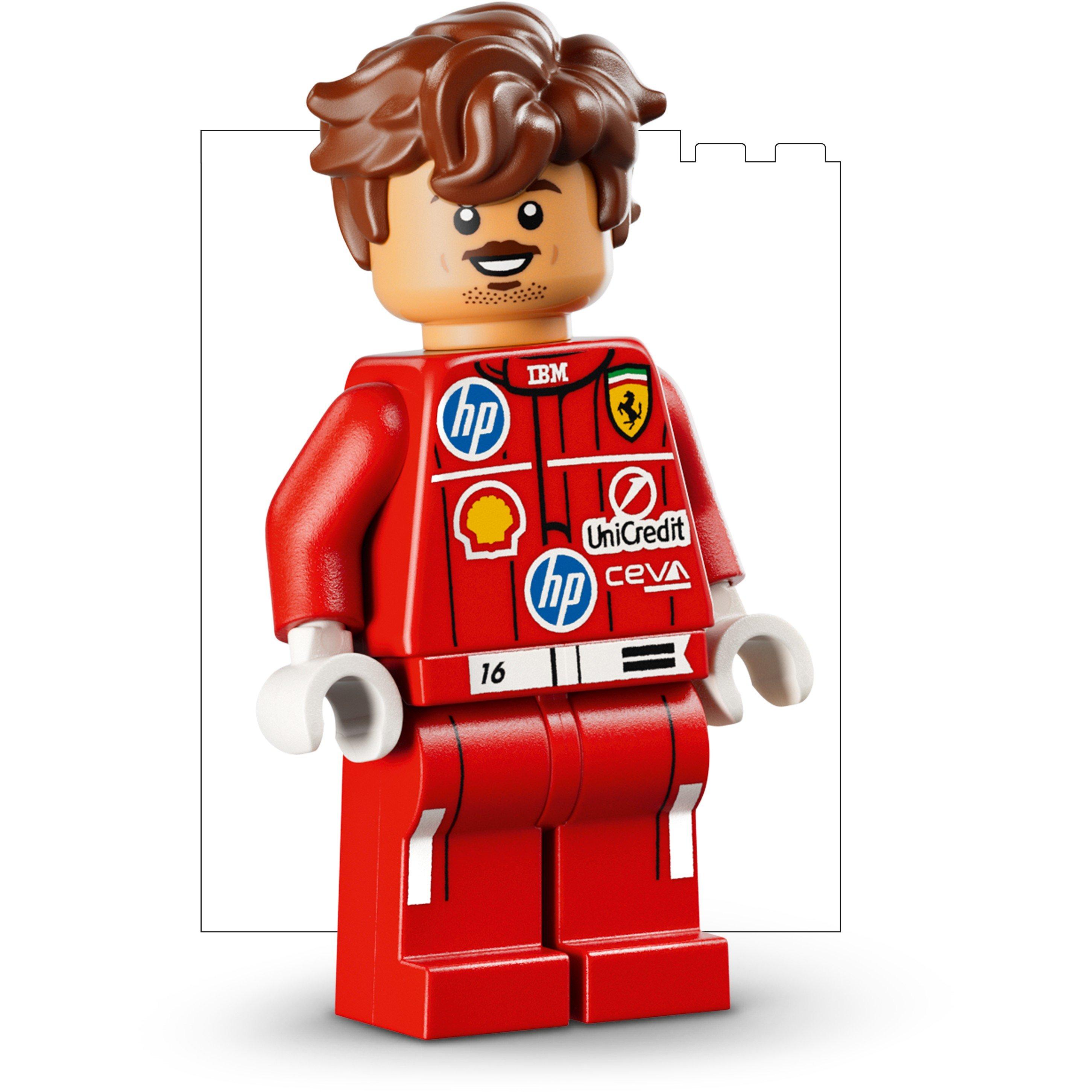Leclerc-hjelm - LEGO - LEGO Editions Scuderia Ferrari HP Charles Leclerc Helmet - Building Set for Teens Ages 14+ - 43014 - 6
