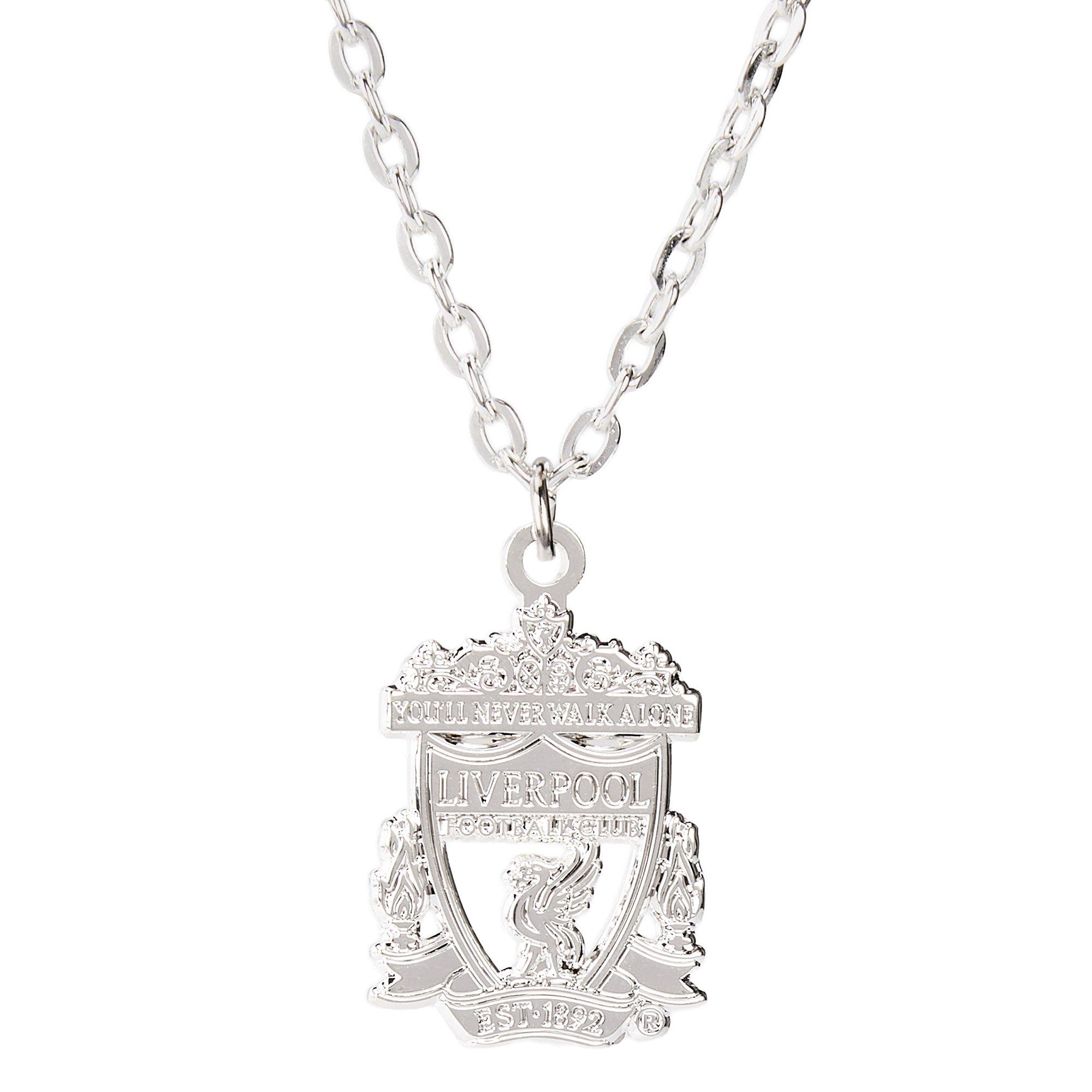 Liverpool FC - Team - Team Officially Licensed Silver Plated Pendant and Chain - 2