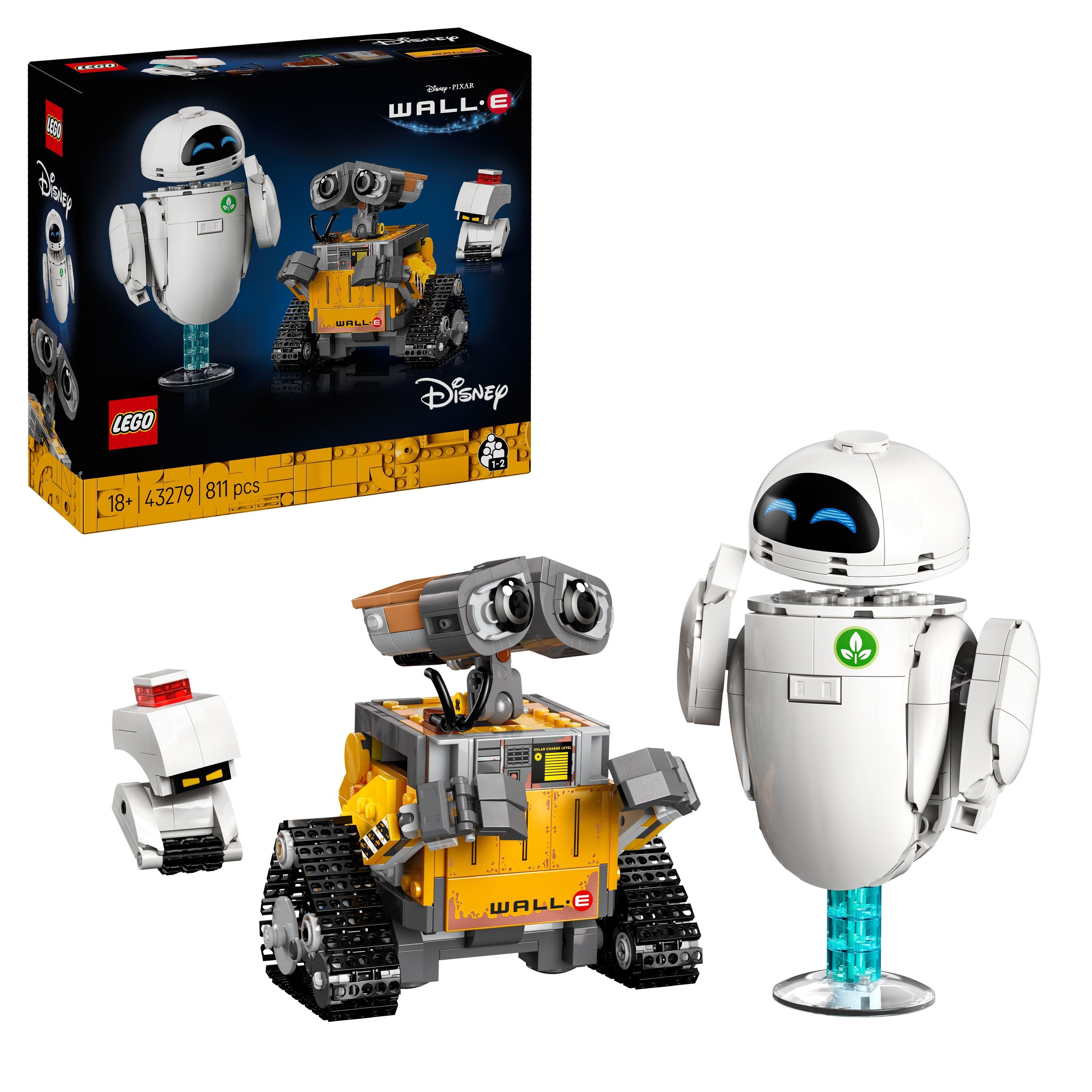 Wall-E en Eve - LEGO - LEGO  Disney and Pixar WALL-E and EVE Set for Adults 43279 - 1