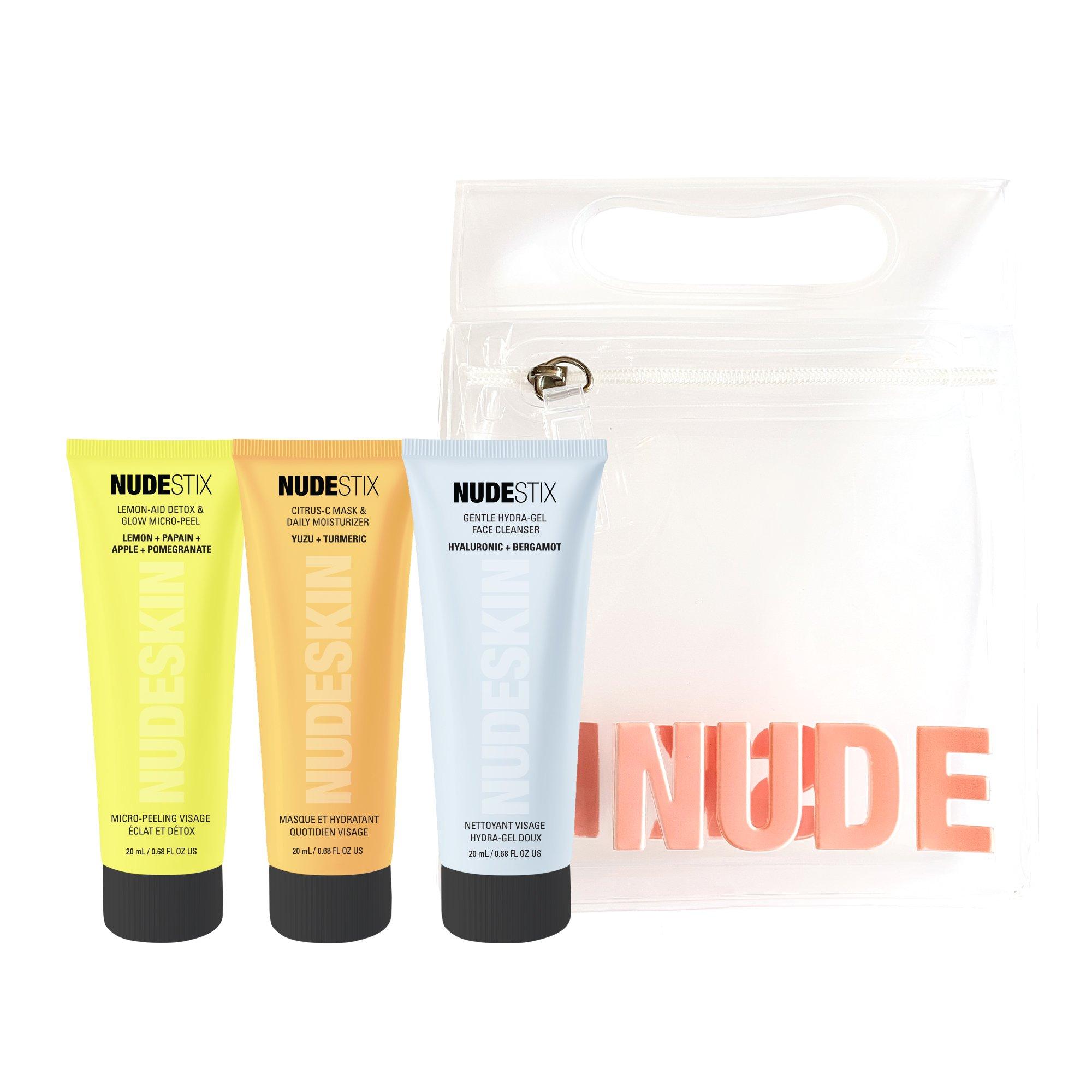 Nudestix Nudeskin 3-Step: Citrus Renew Set for Sensitive Skin