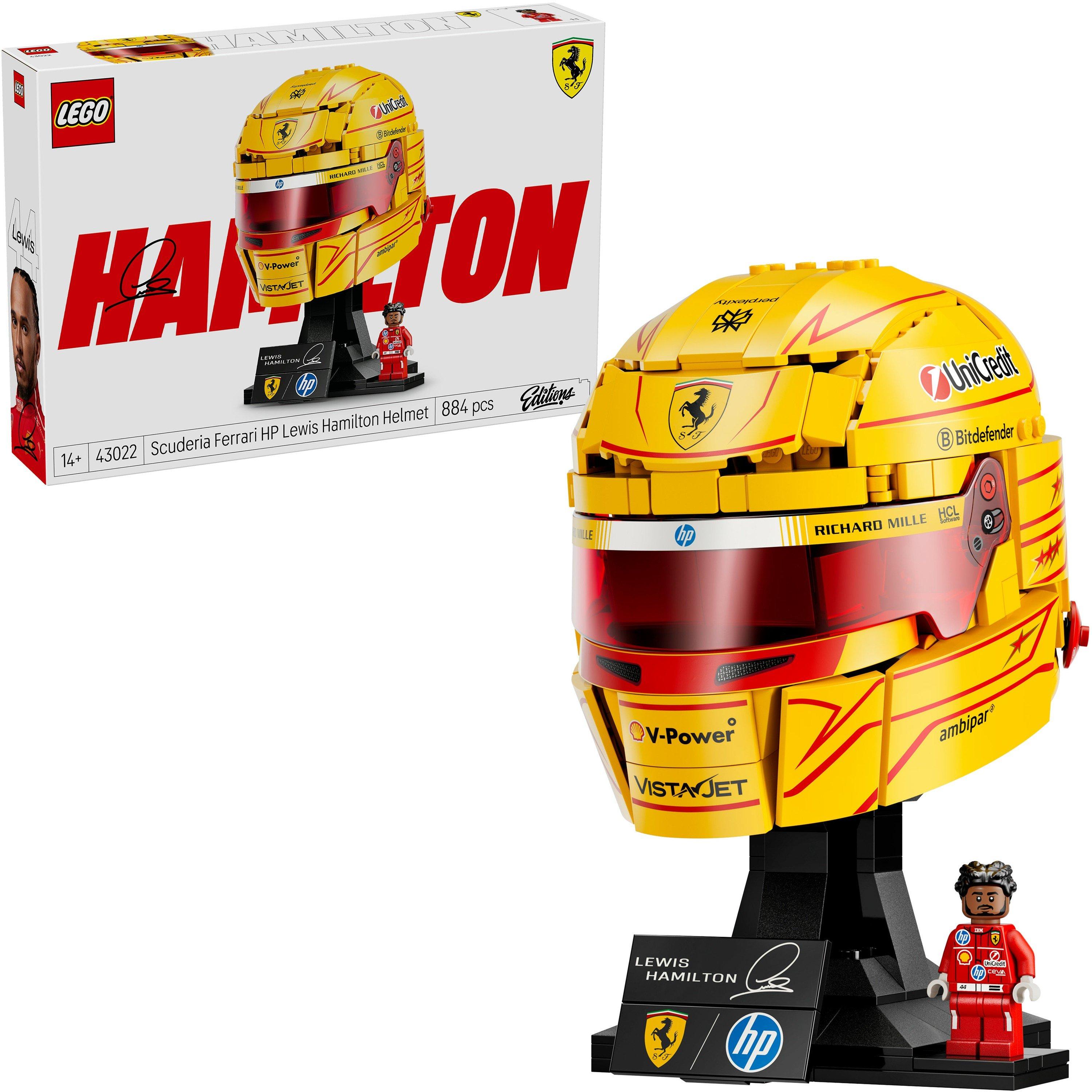 Hamilton Helmet - LEGO - Editions Scuderia Ferrari HP Lewis Hamilton Helmet 43022 - 1