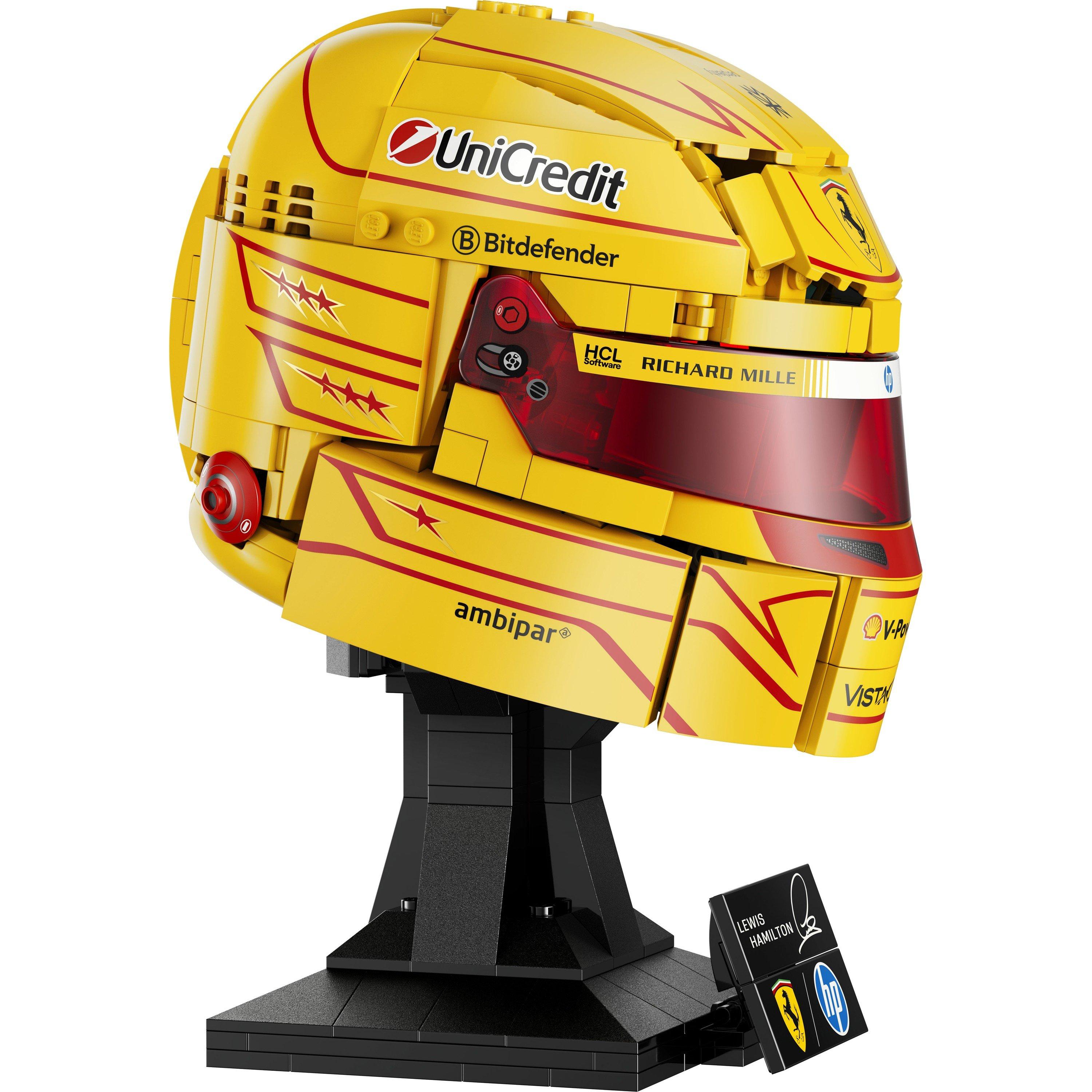 Casco Hamilton - LEGO - Editions Scuderia Ferrari HP Lewis Hamilton Helmet 43022 - 13