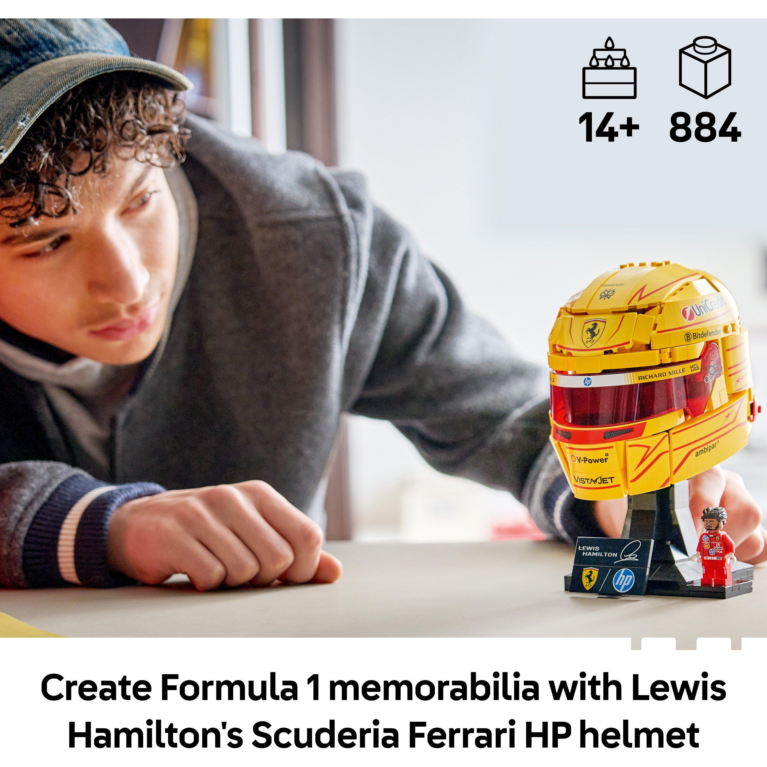 Hamilton Helmet - LEGO - Editions Scuderia Ferrari HP Lewis Hamilton Helmet 43022 - 3