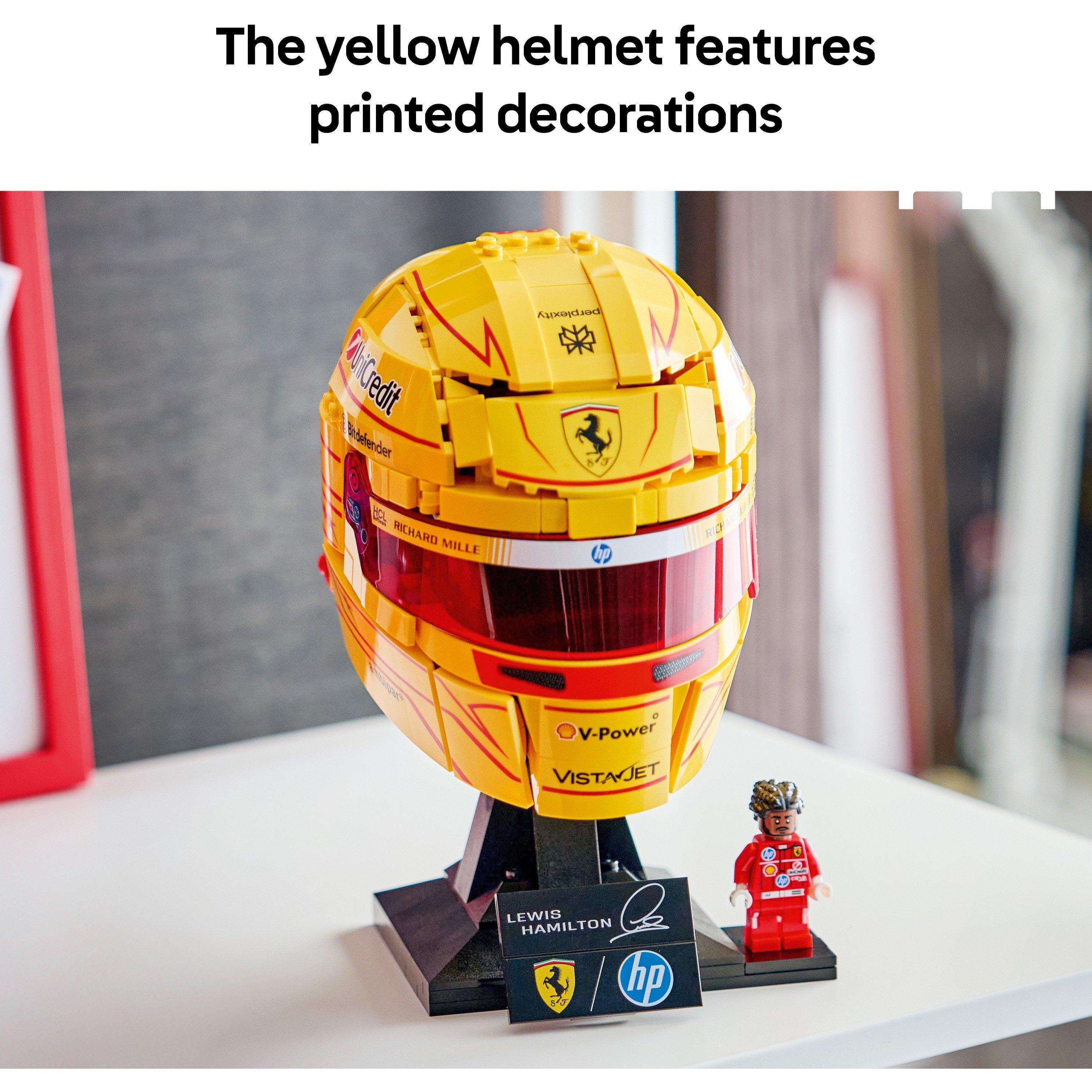 Hamilton Helmet - LEGO - Editions Scuderia Ferrari HP Lewis Hamilton Helmet 43022 - 4